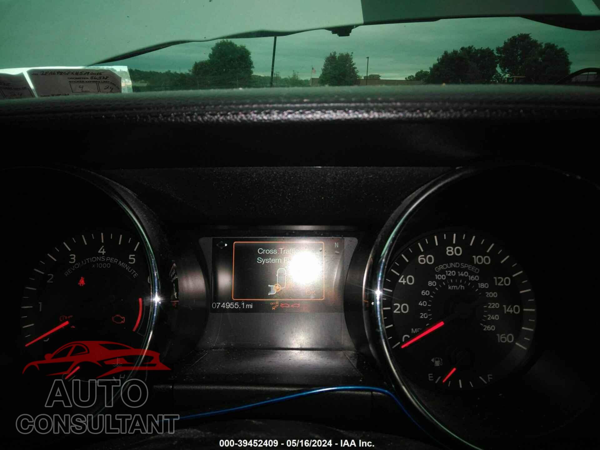 FORD MUSTANG 2017 - 1FA6P8CFXH5290045
