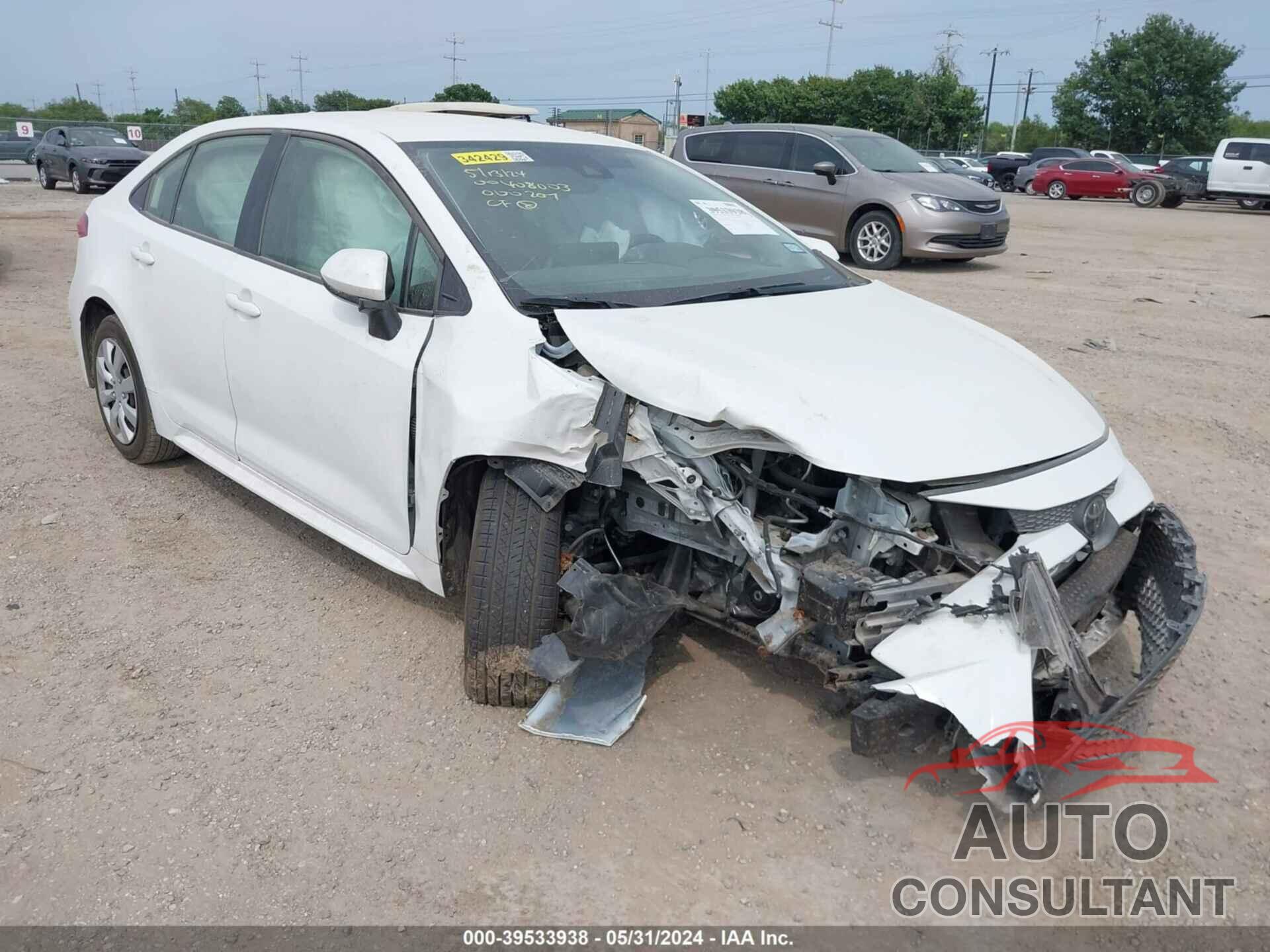 TOYOTA COROLLA 2022 - JTDEPMAE8N3000207