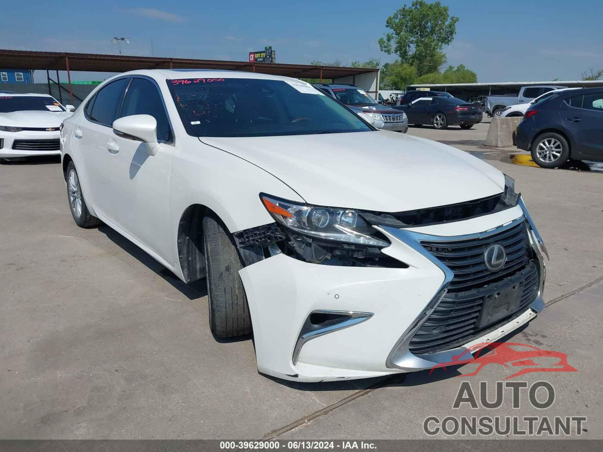 LEXUS ES 350 2016 - 58ABK1GGXGU035521