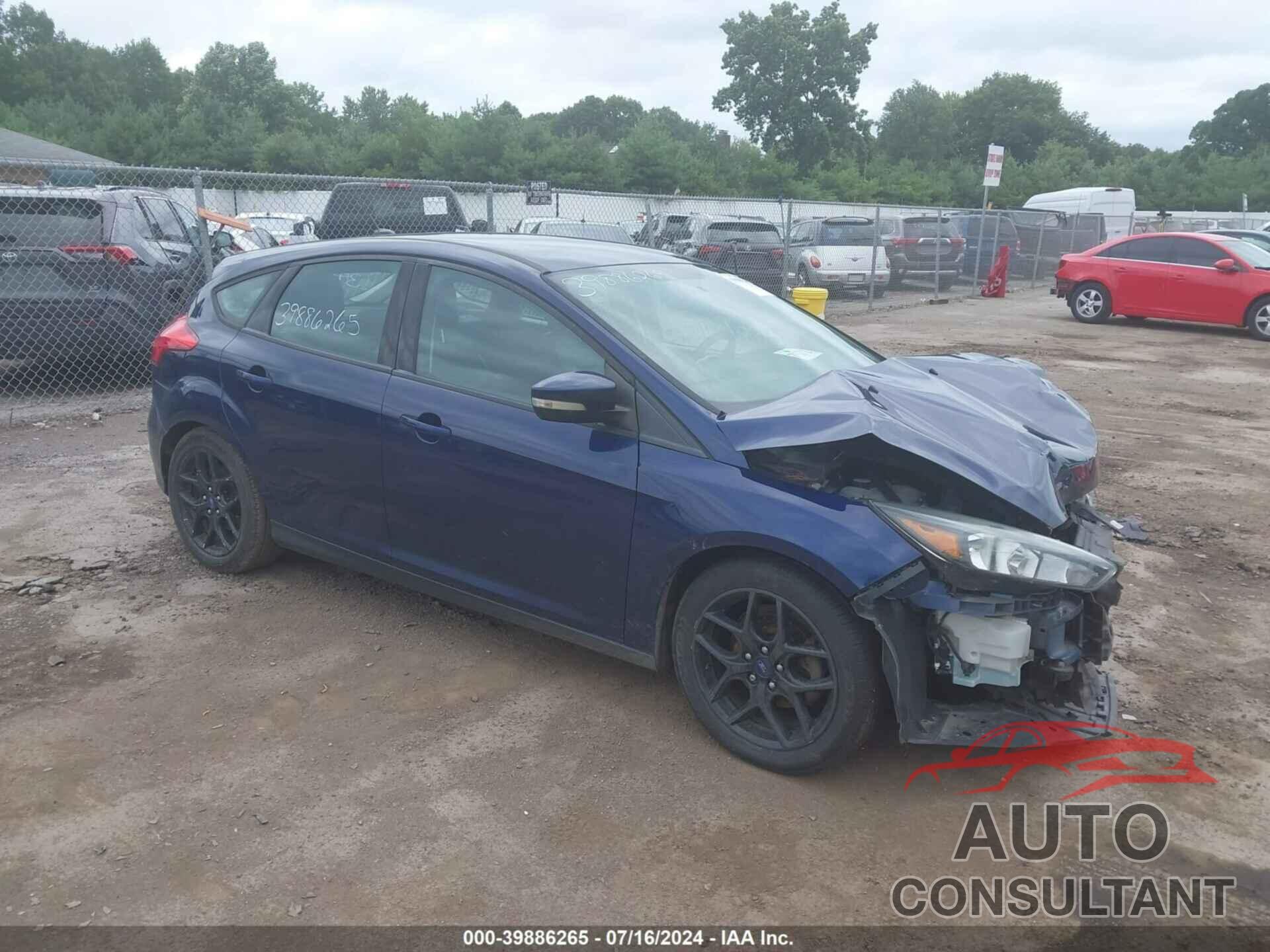 FORD FOCUS 2016 - 1FADP3K22GL402999