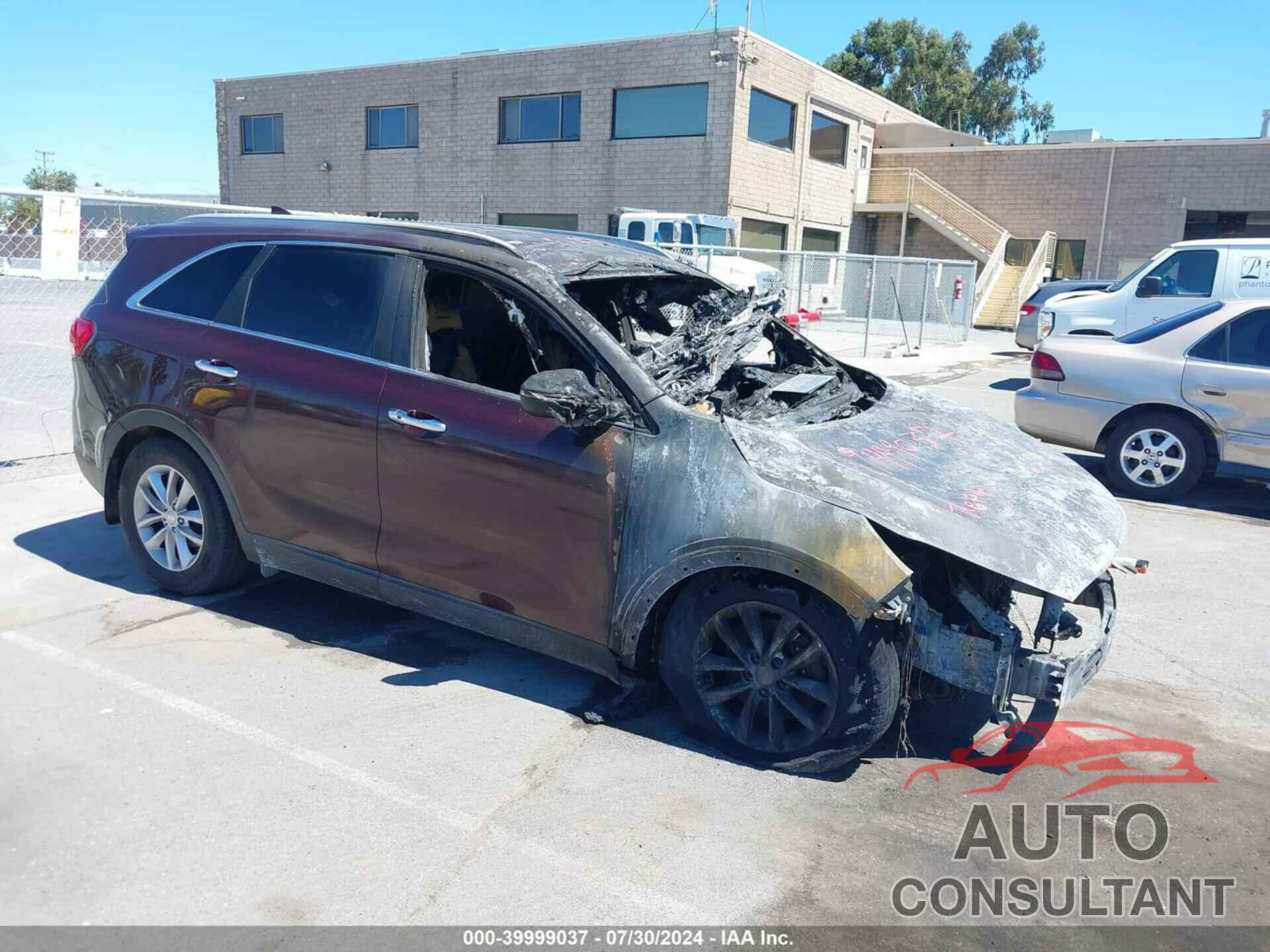 KIA SORENTO 2017 - 5XYPG4A34HG298018