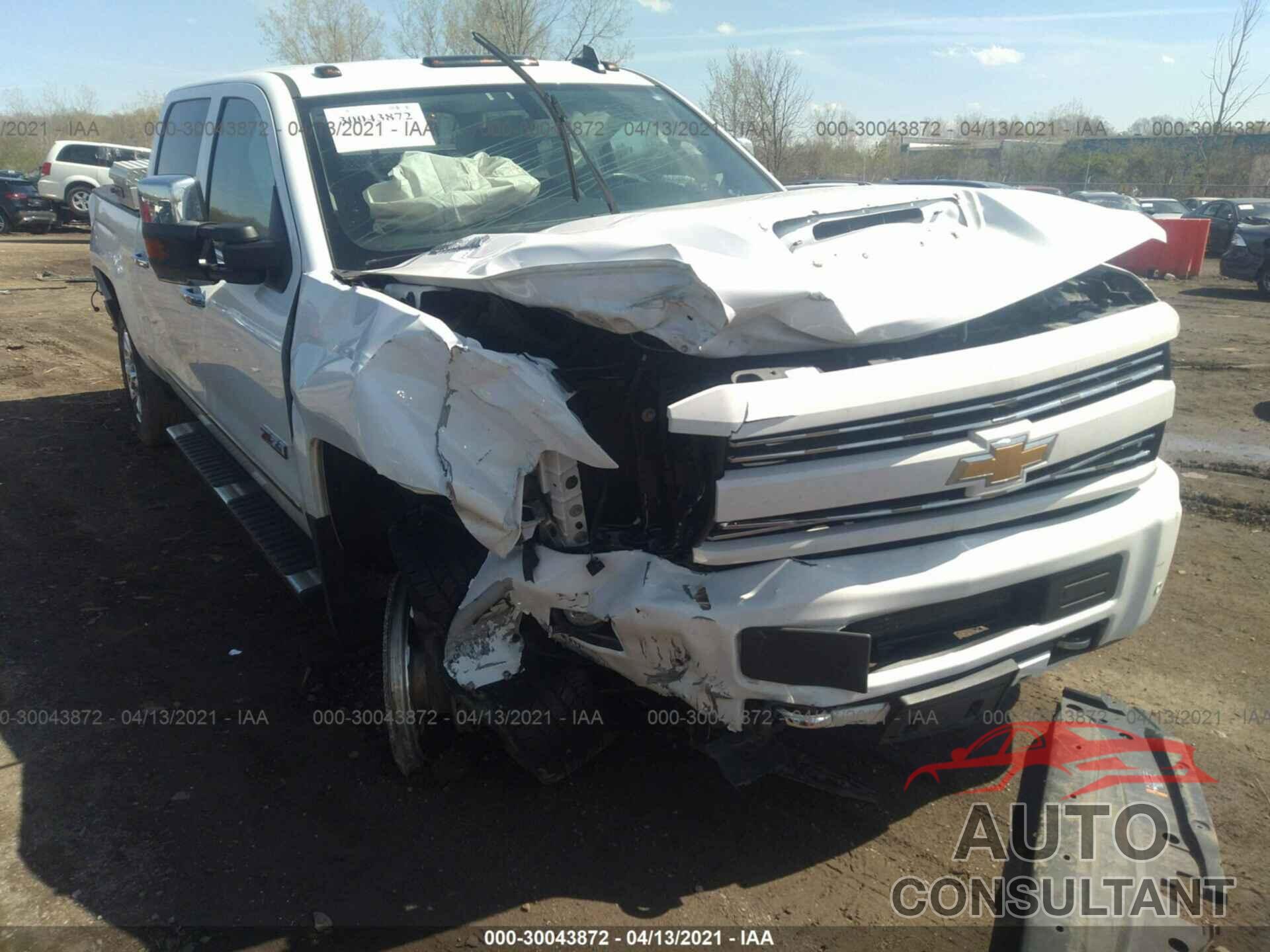 CHEVROLET SILVERADO 2500HD 2018 - 1GC1KWEY7JF191091