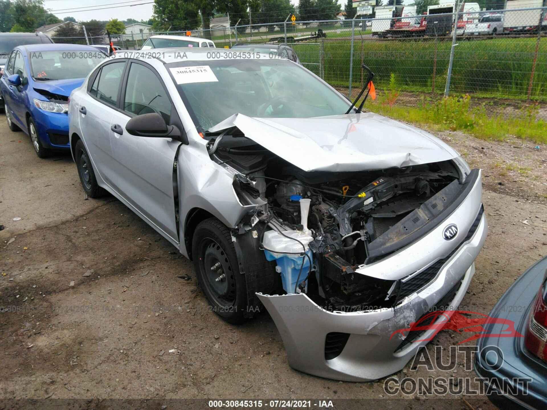 KIA RIO 2018 - 3KPA24AB8JE125407