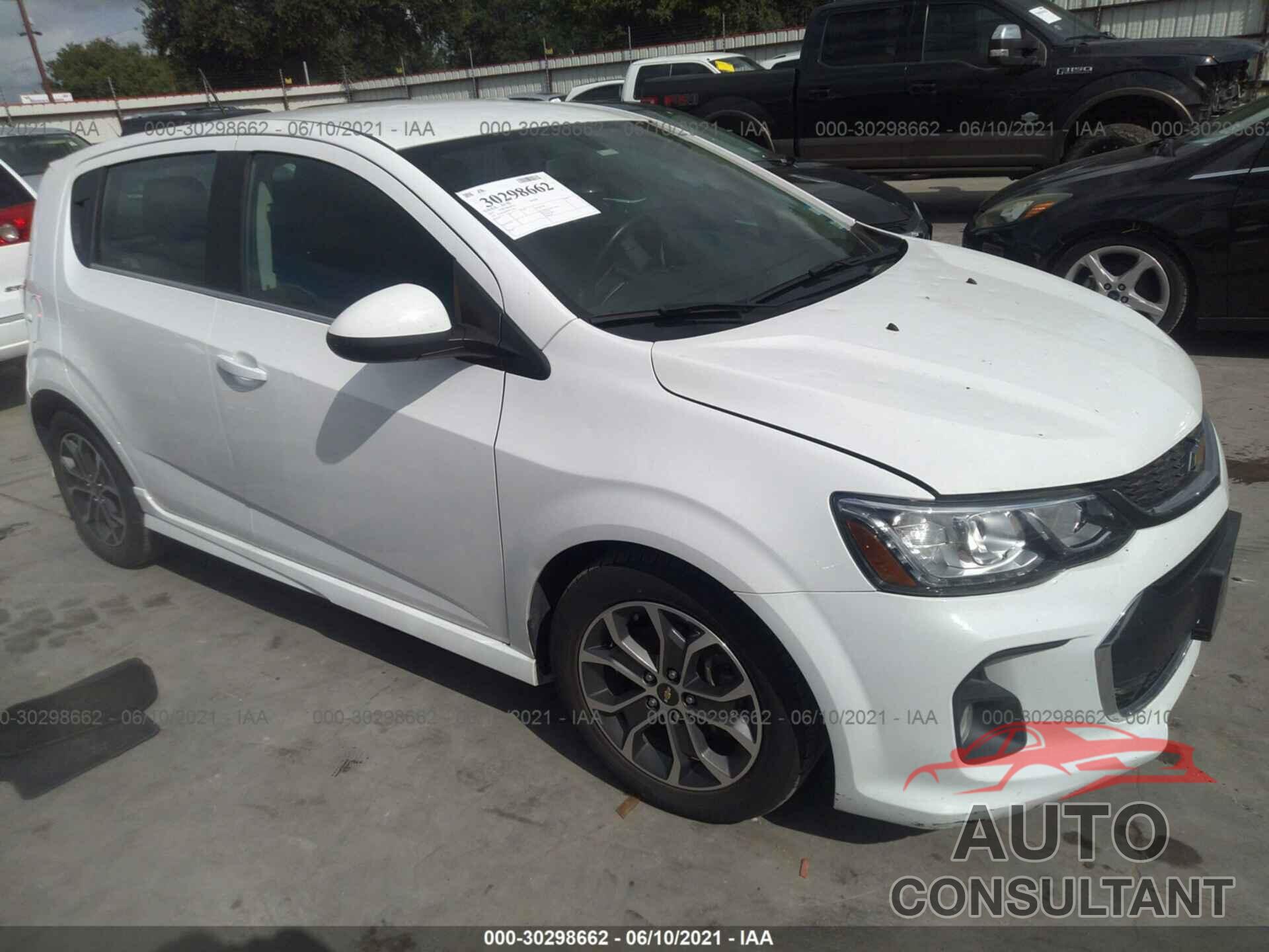 CHEVROLET SONIC 2017 - 1G1JD6SB0H4153601