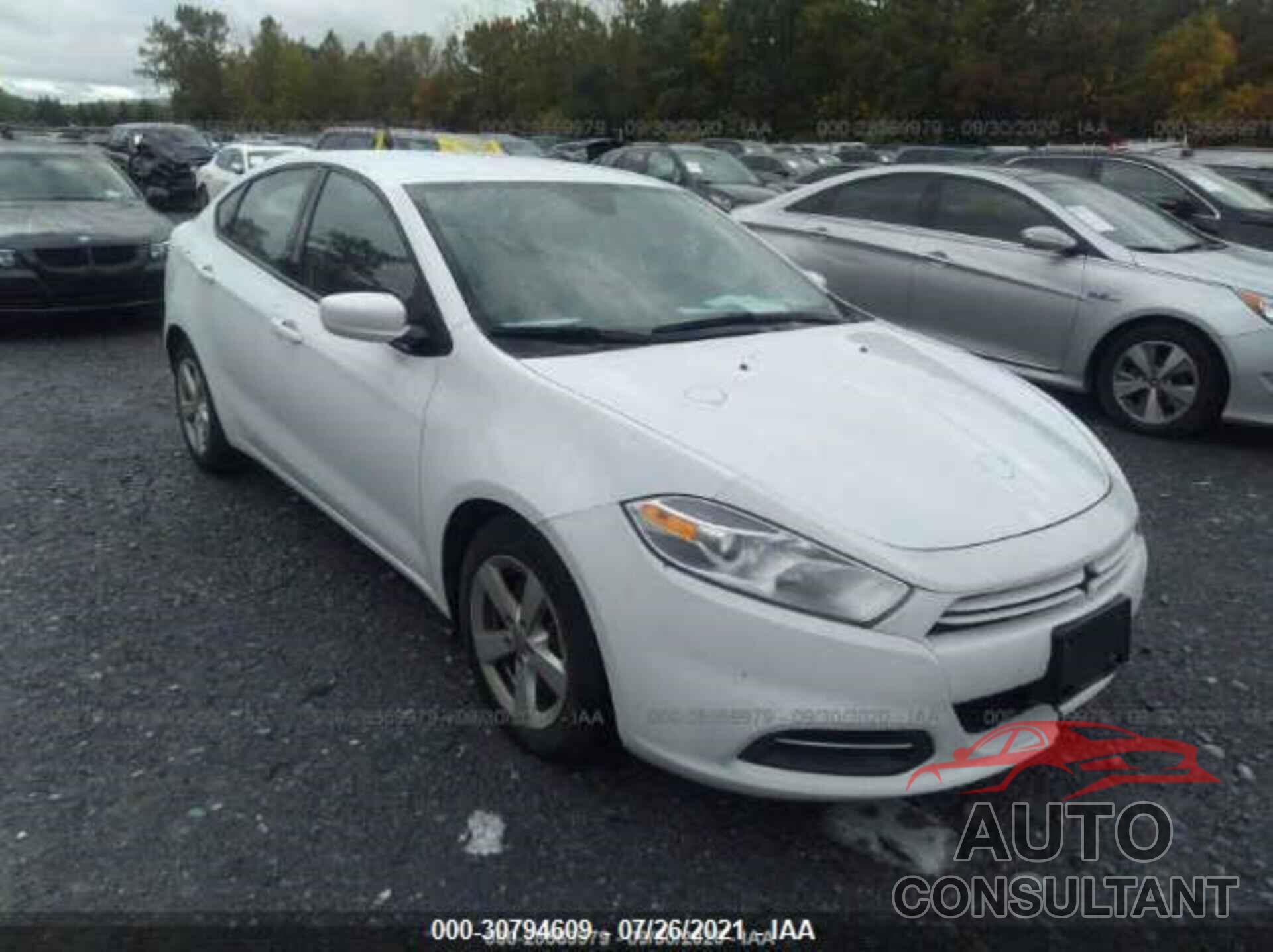 DODGE DART 2016 - 1C3CDFFAXGD822218