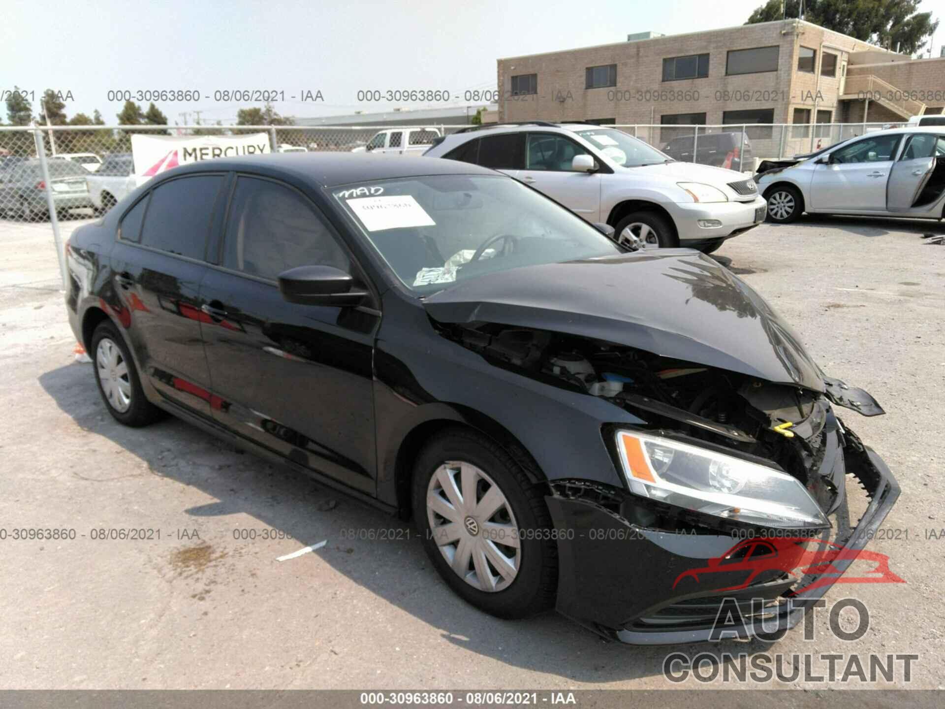 VOLKSWAGEN JETTA SEDAN 2016 - 3VW267AJ9GM209572