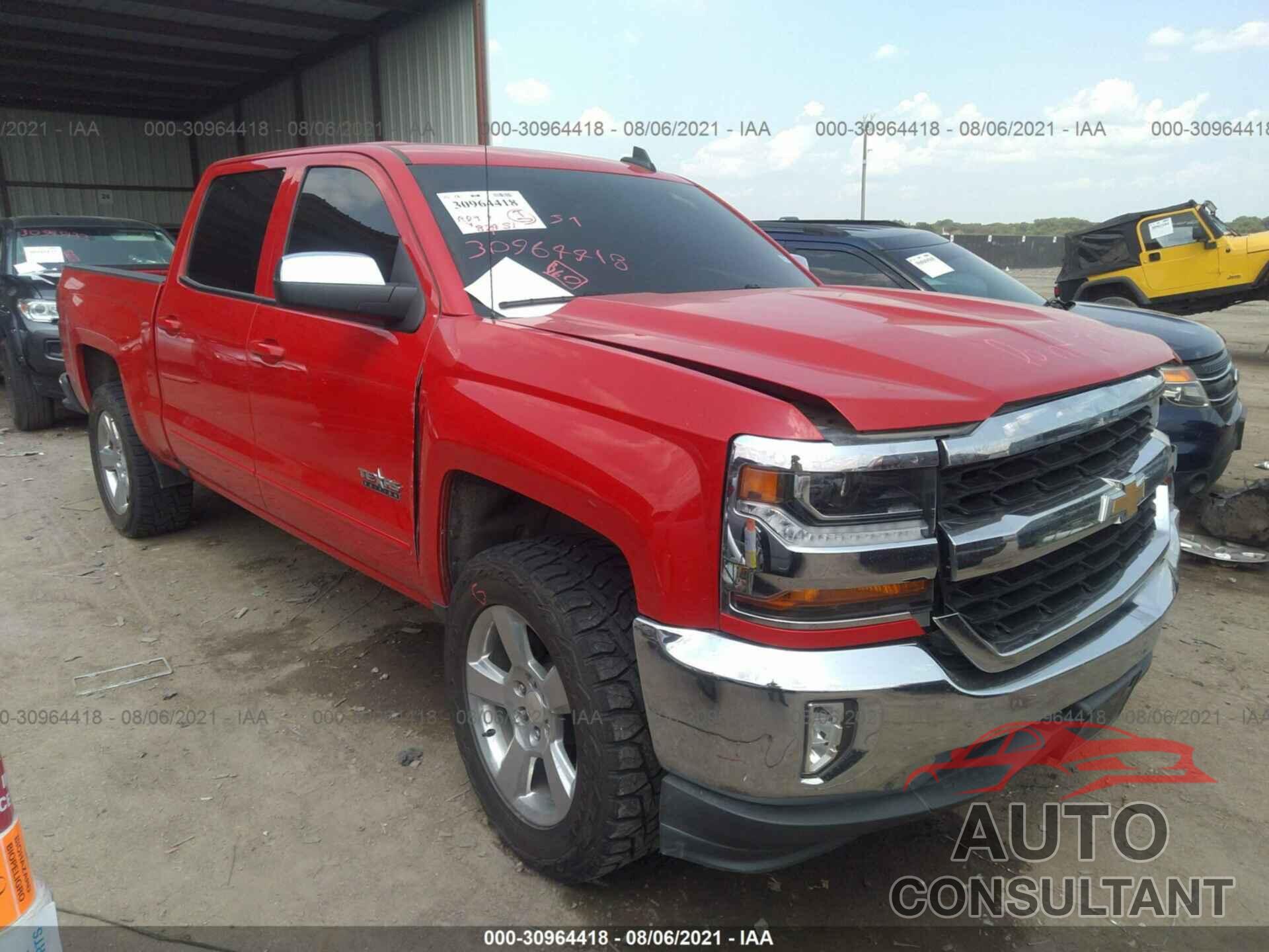 CHEVROLET SILVERADO 1500 2018 - 3GCPCREC7JG639308