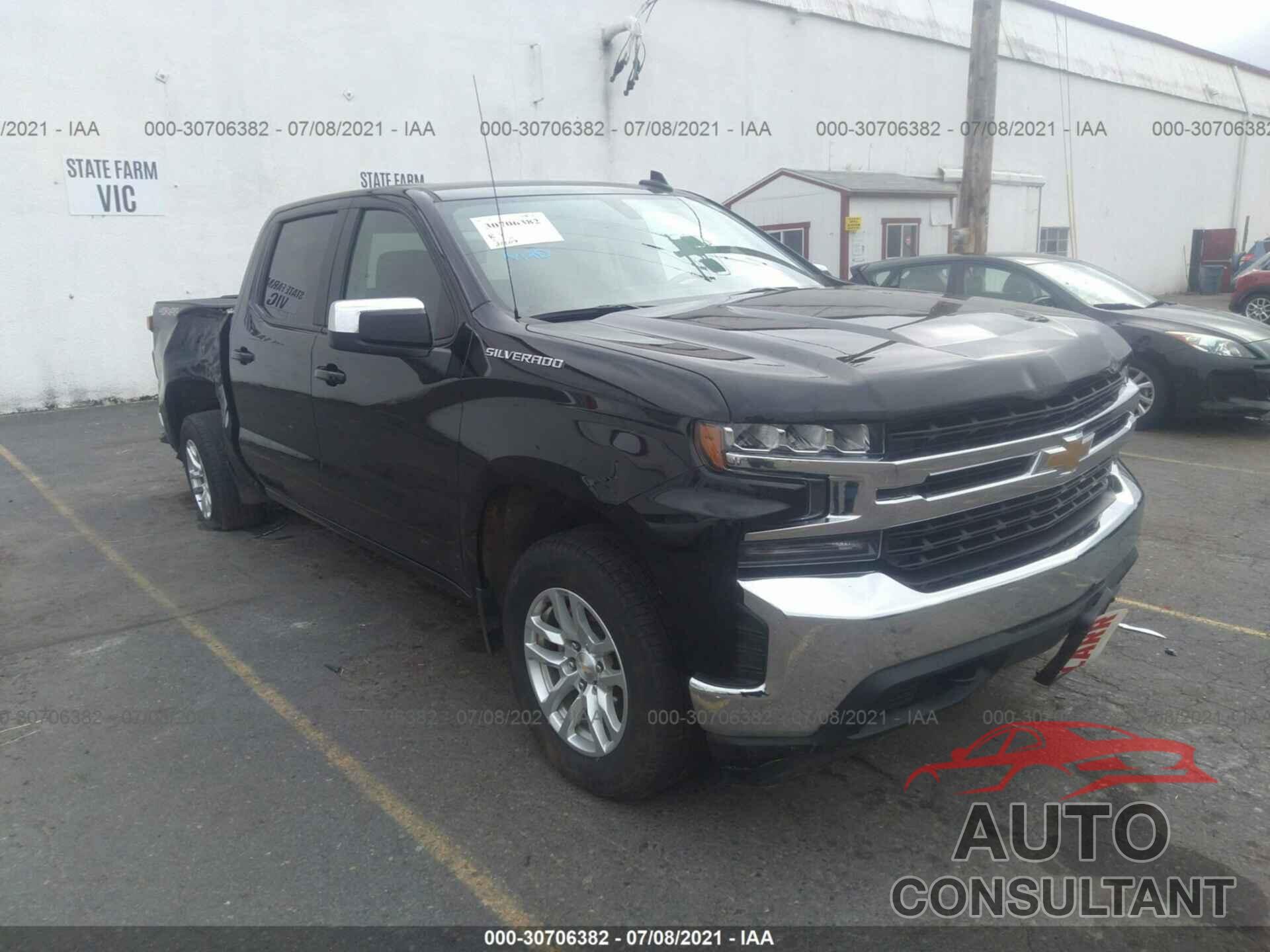 CHEVROLET SILVERADO 1500 2020 - 1GCUYDED4LZ110191