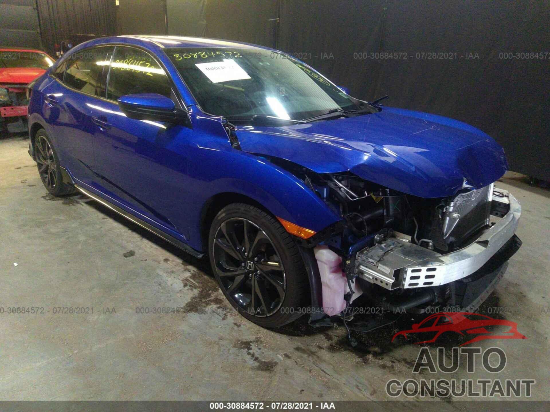 HONDA CIVIC HATCHBACK 2018 - SHHFK7H47JU406248