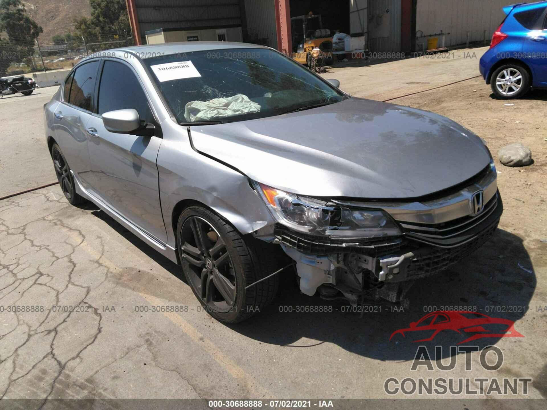 HONDA ACCORD SEDAN 2017 - 1HGCR2F5XHA182251