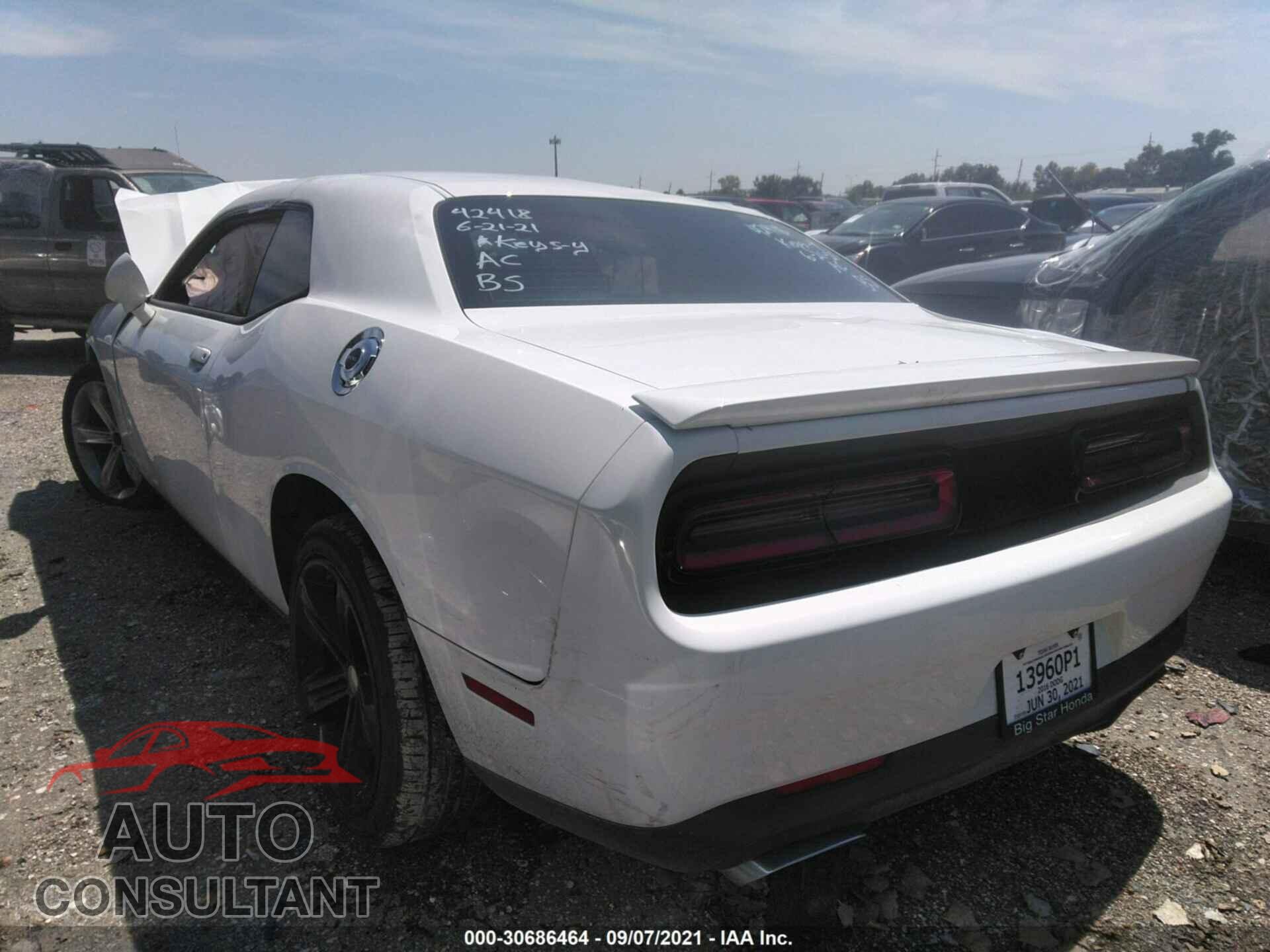 DODGE CHALLENGER 2016 - 2C3CDZBT4GH138244