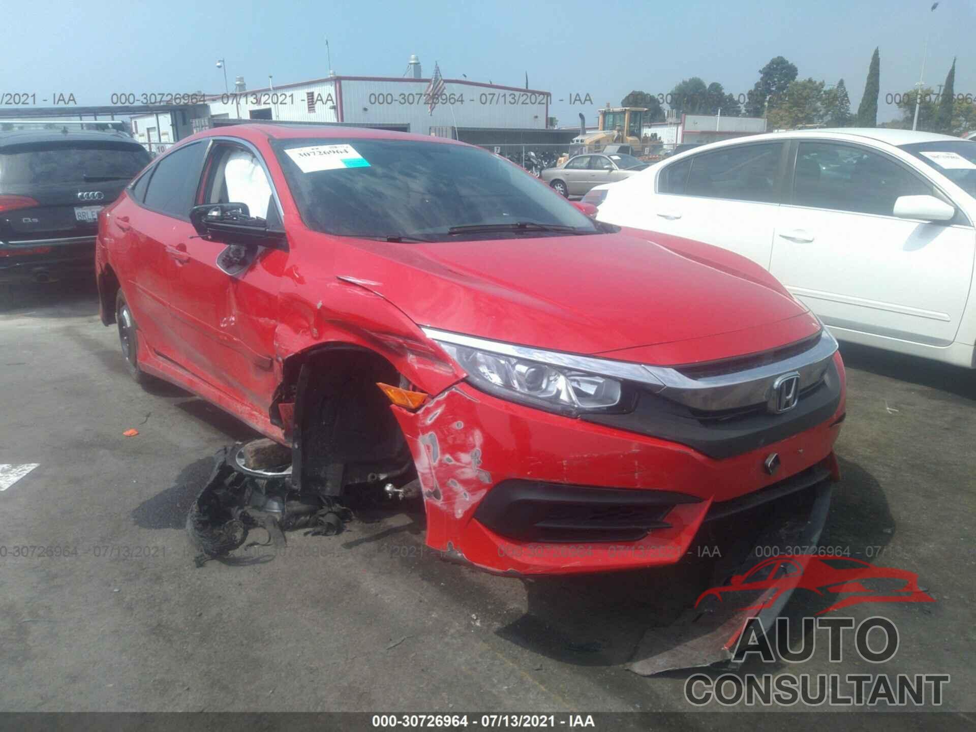 HONDA CIVIC SEDAN 2018 - 2HGFC2F75JH577705