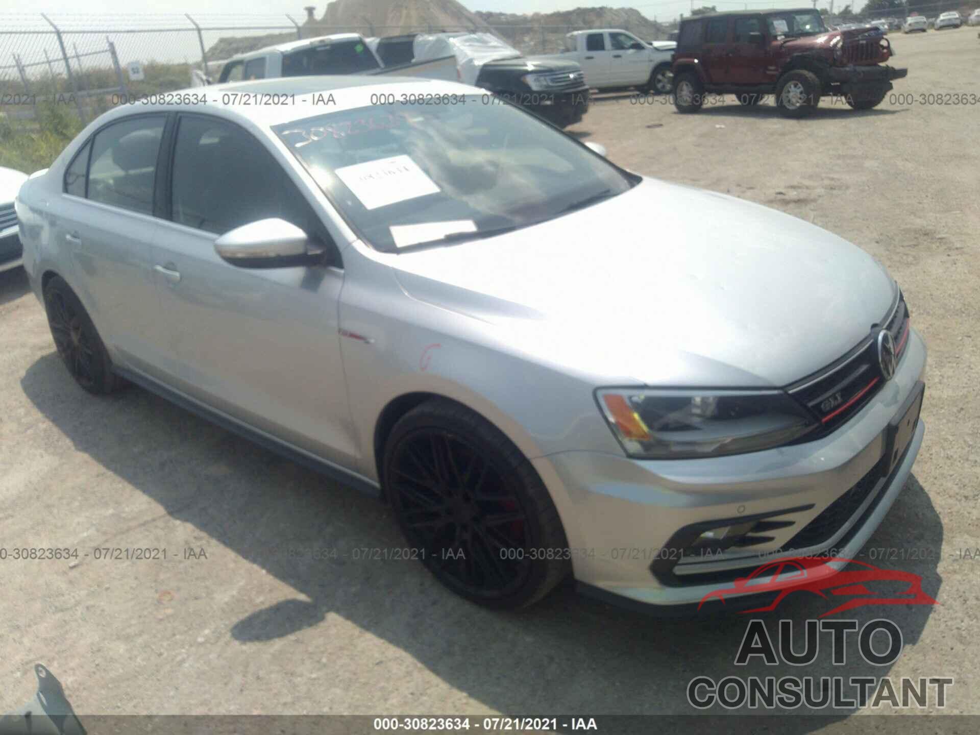 VOLKSWAGEN JETTA SEDAN 2016 - 3VW4T7AJXGM240251