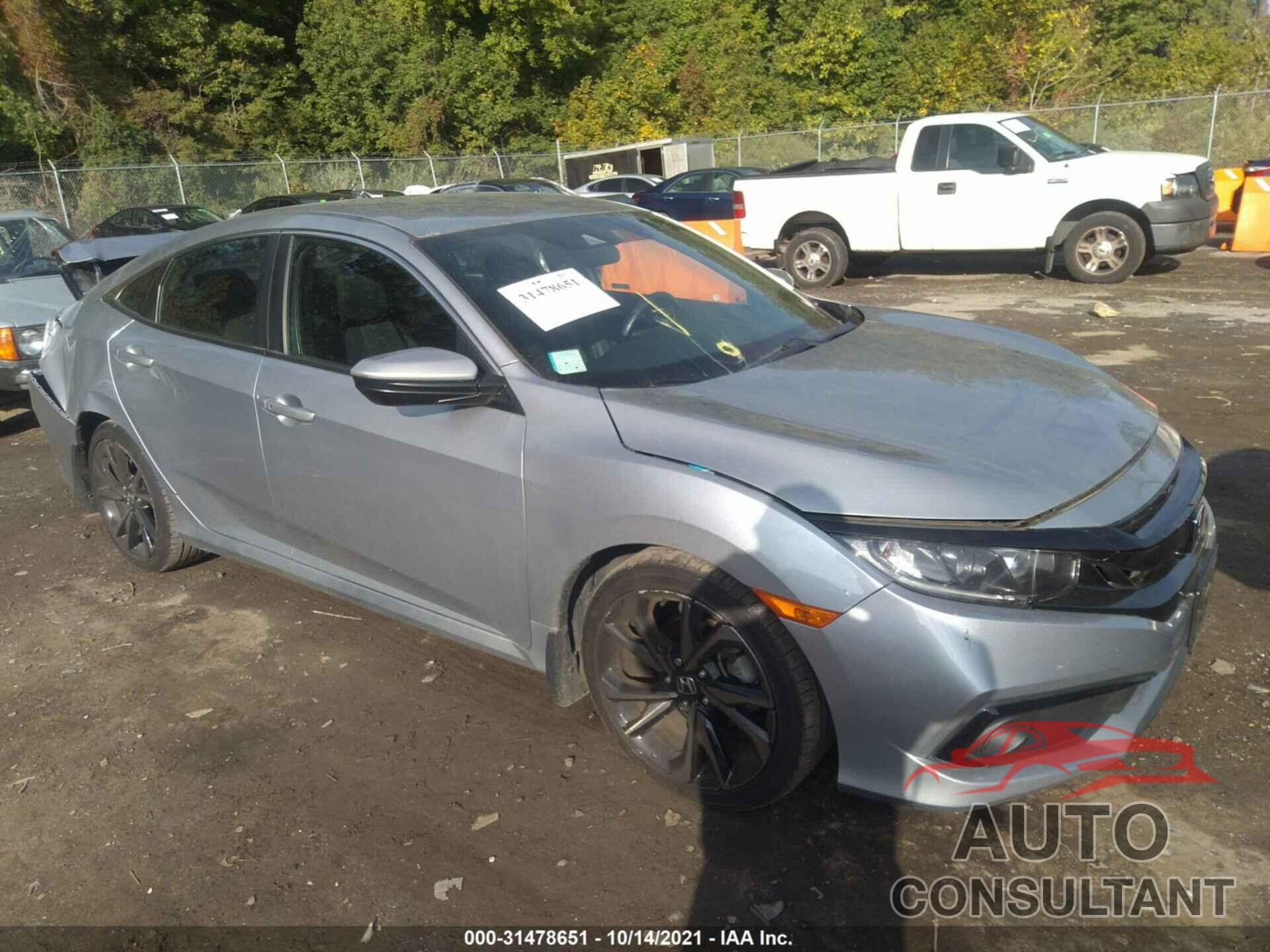 HONDA CIVIC SEDAN 2019 - 19XFC2F82KE034851