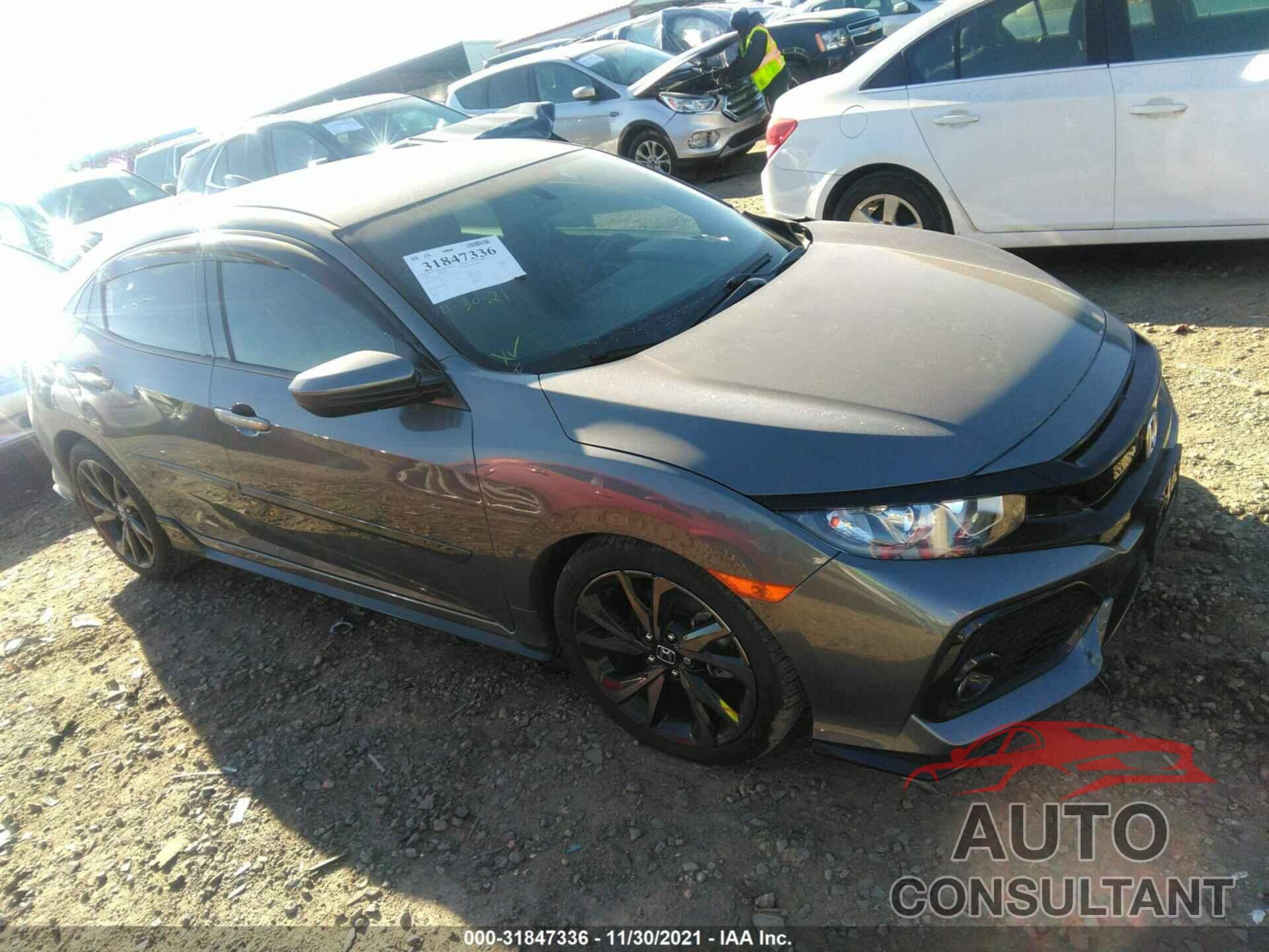 HONDA CIVIC HATCHBACK 2018 - SHHFK7G43JU227240