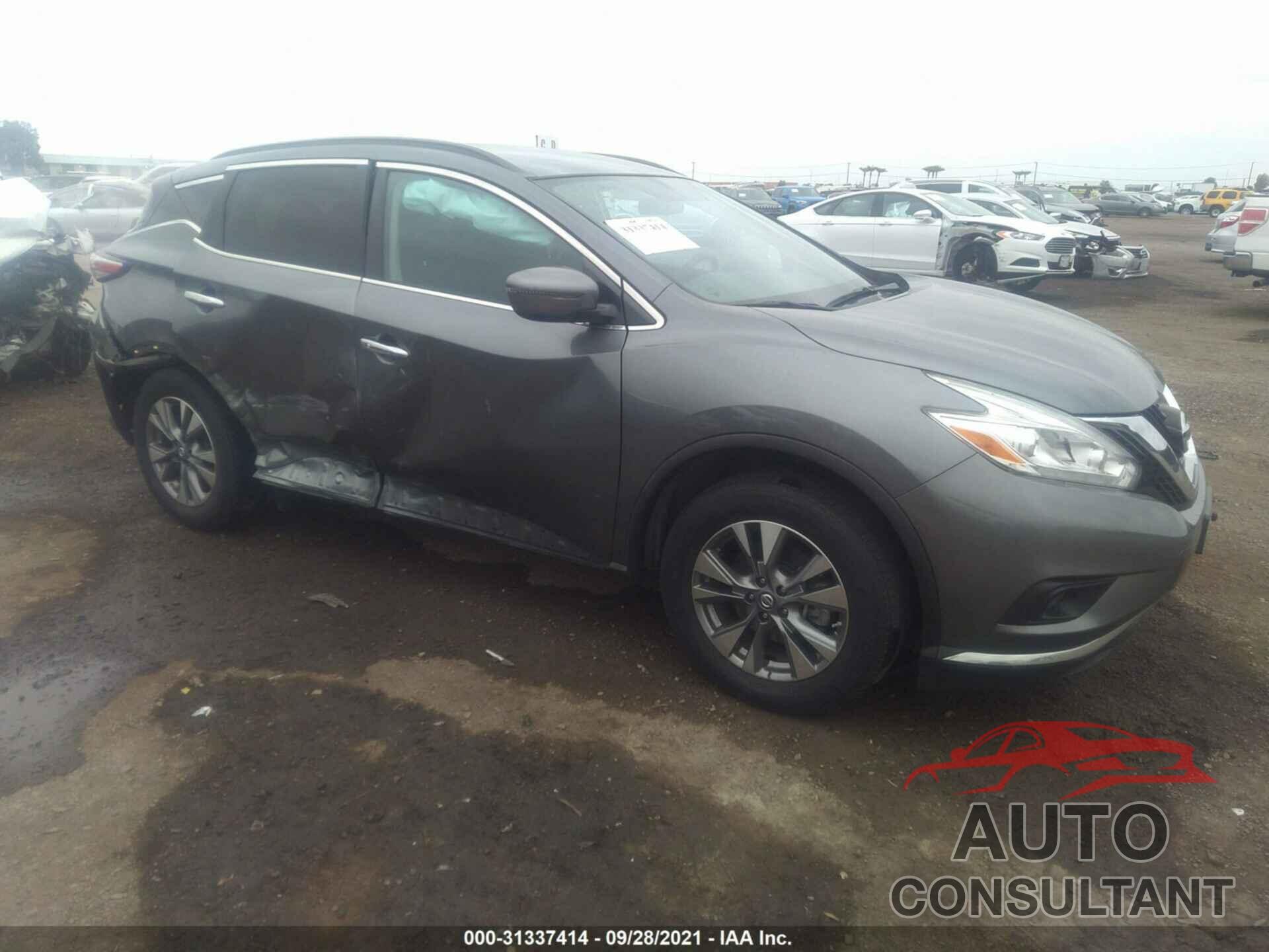 NISSAN MURANO 2017 - 5N1AZ2MGXHN100971