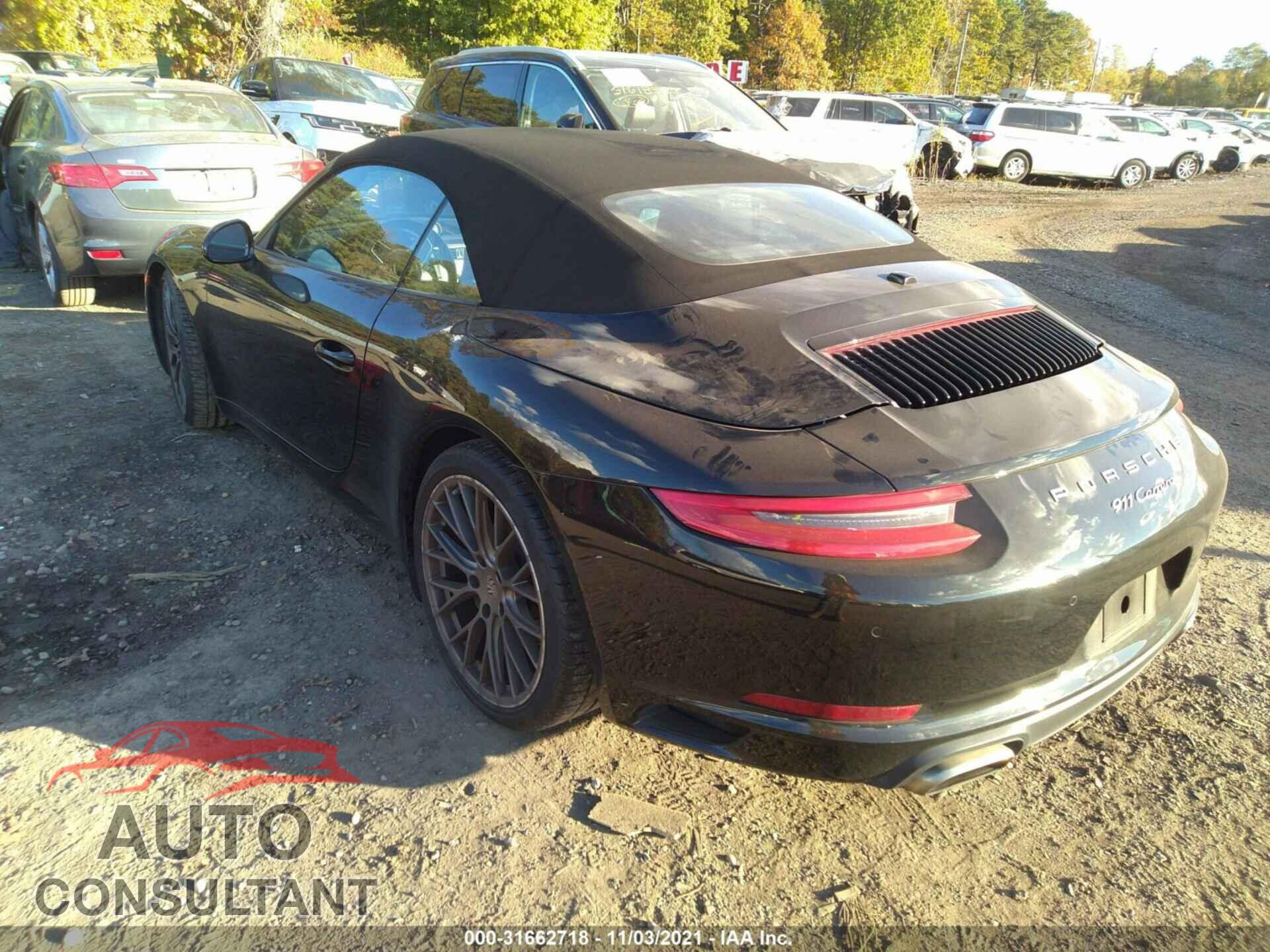 PORSCHE 911 2017 - WP0CA2A95HS141665