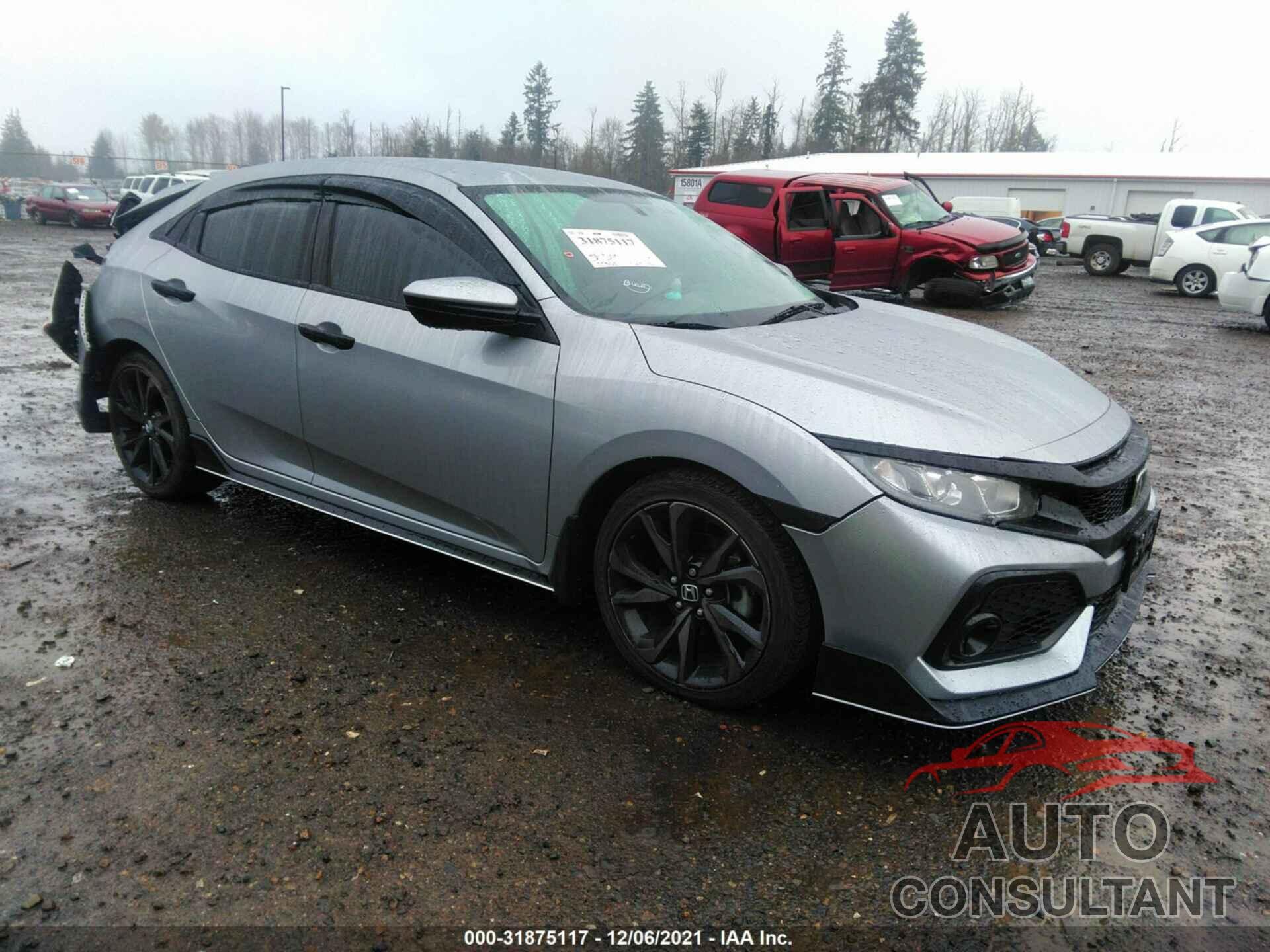 HONDA CIVIC HATCHBACK 2017 - SHHFK7H41HU403419