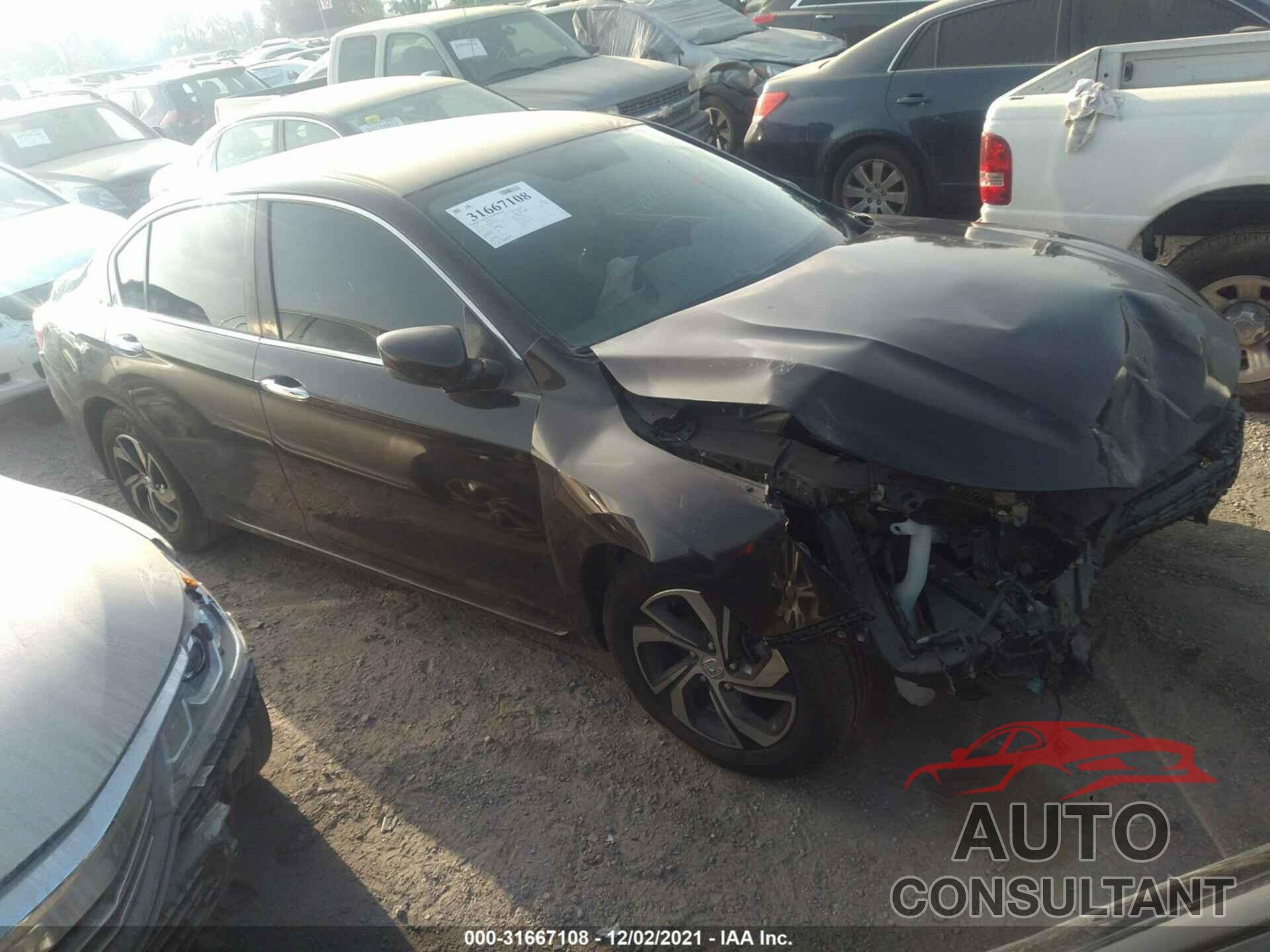 HONDA ACCORD SEDAN 2016 - 1HGCR2F31GA216509