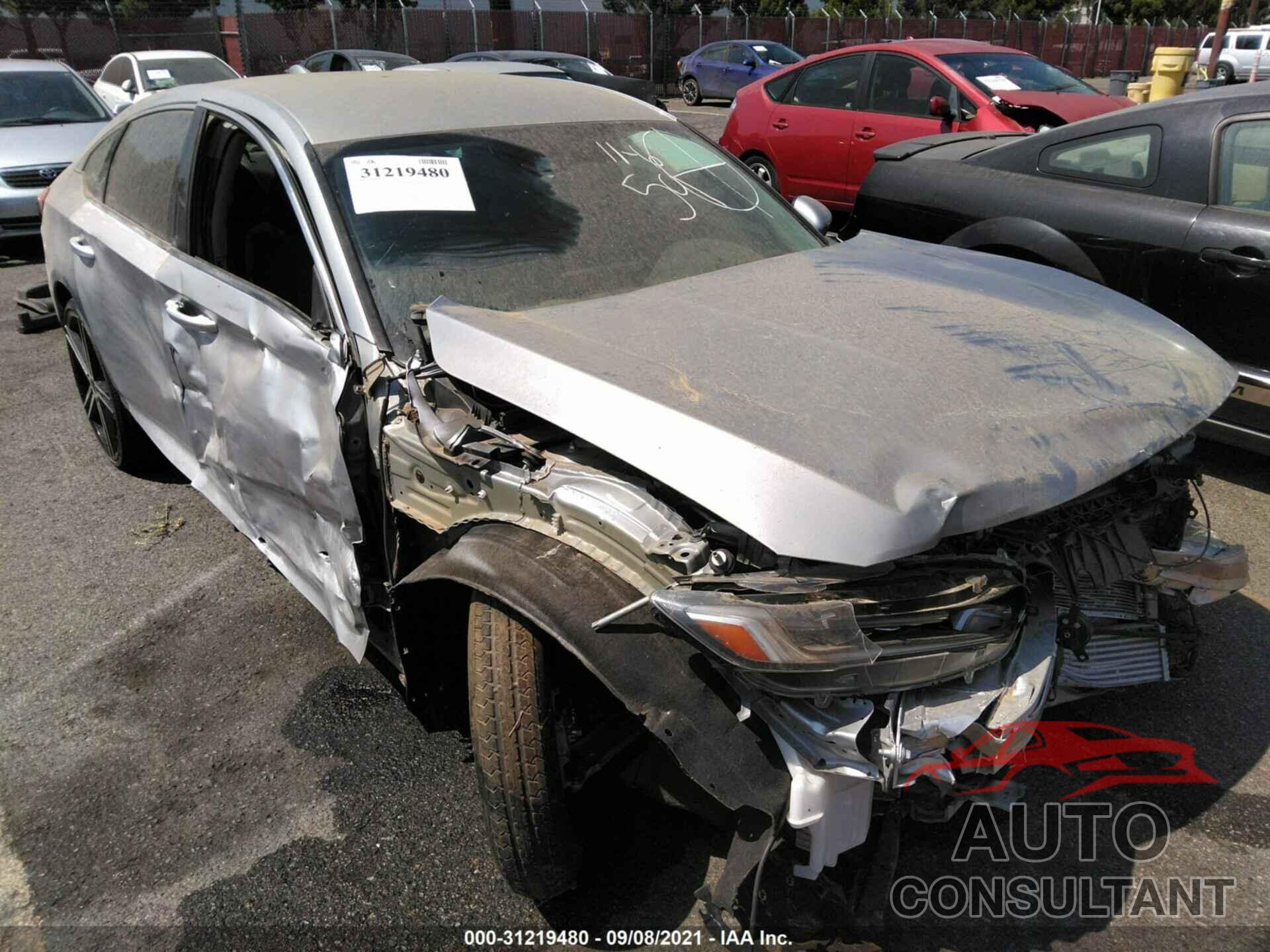 HONDA ACCORD SEDAN 2019 - 1HGCV1F10KA116978