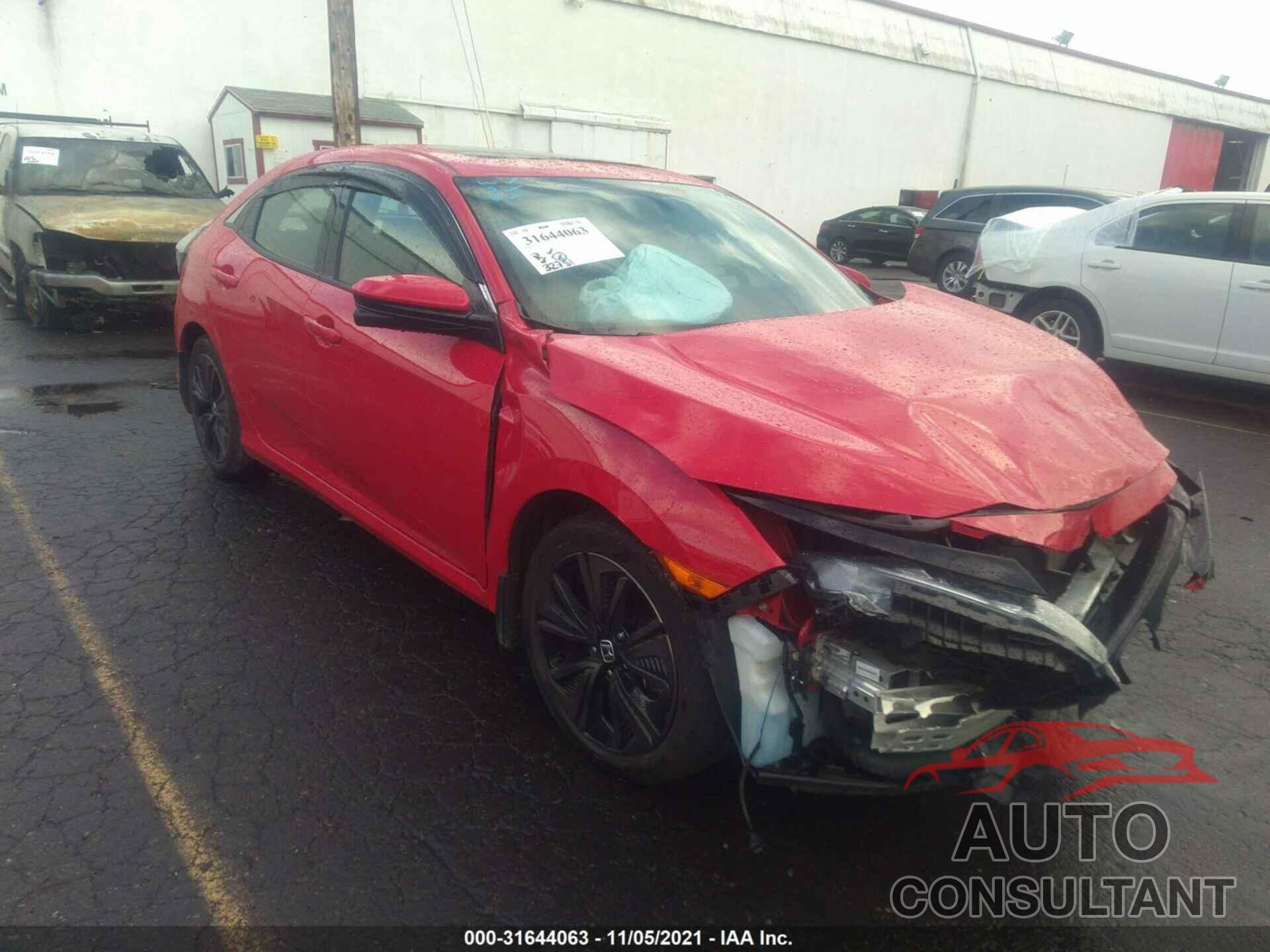 HONDA CIVIC HATCHBACK 2018 - SHHFK7H58JU430969