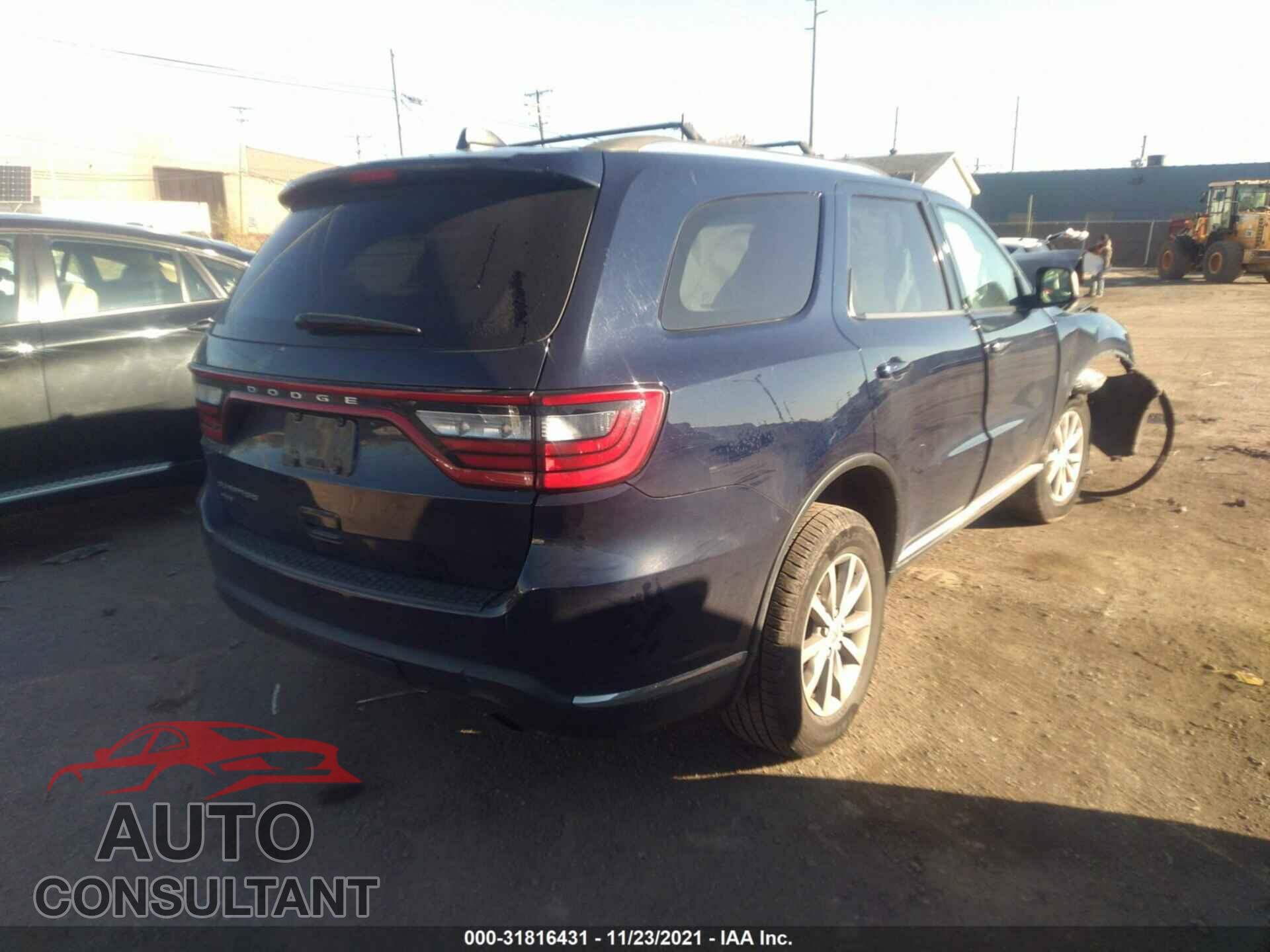 DODGE DURANGO 2017 - 1C4RDJAG7HC785432