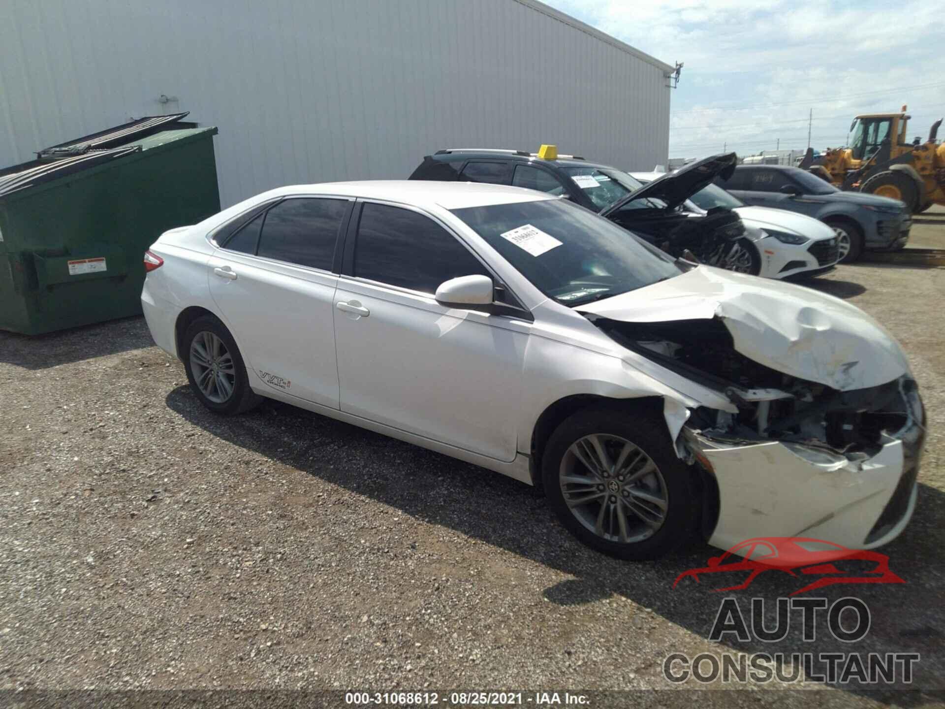 TOYOTA CAMRY 2017 - 4T1BF1FK6HU354868