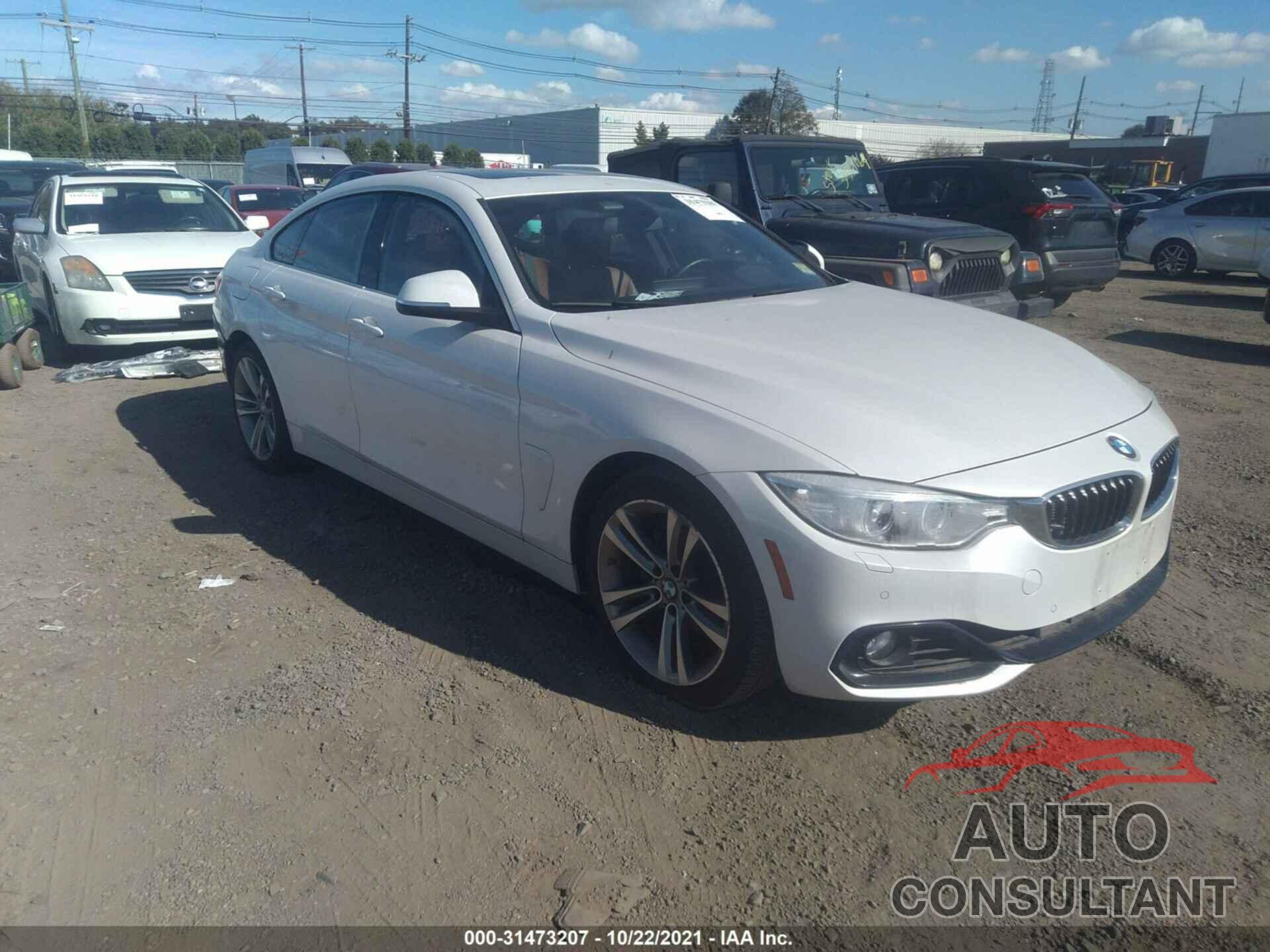 BMW 4 SERIES 2016 - WBA4C9C5XGG140012