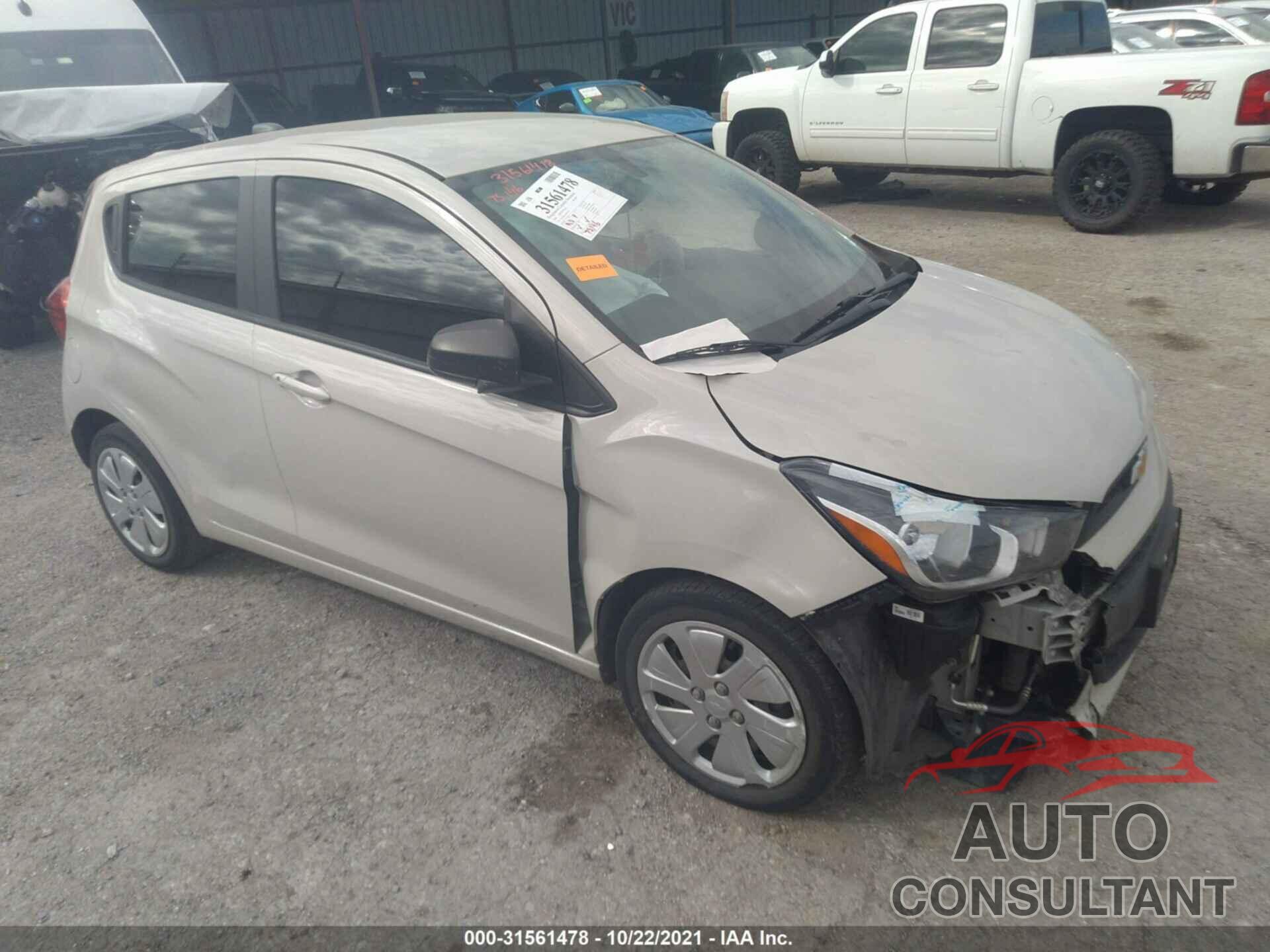 CHEVROLET SPARK 2018 - KL8CB6SA6JC467917