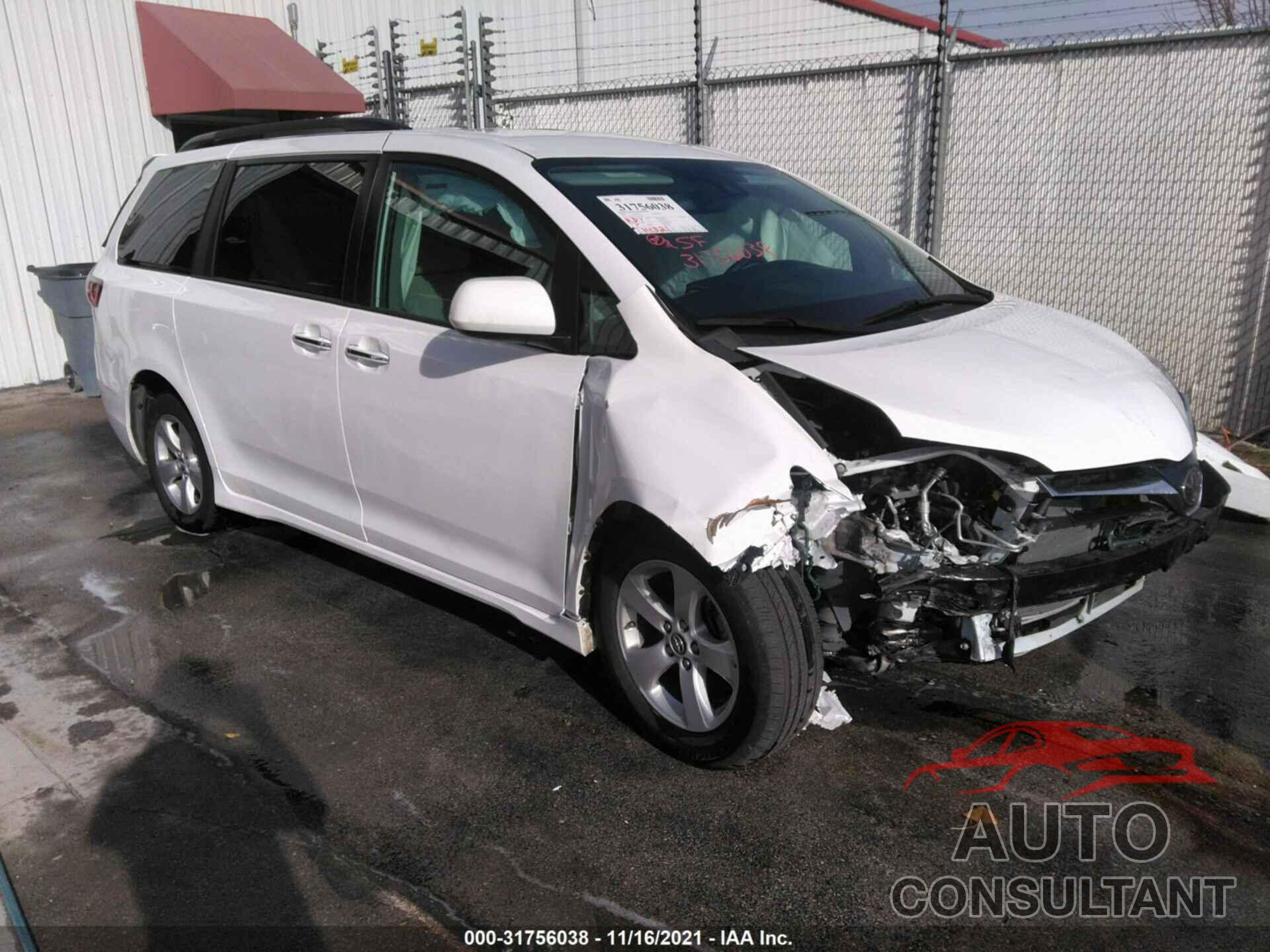 TOYOTA SIENNA 2020 - 5TDKZ3DC5LS049068