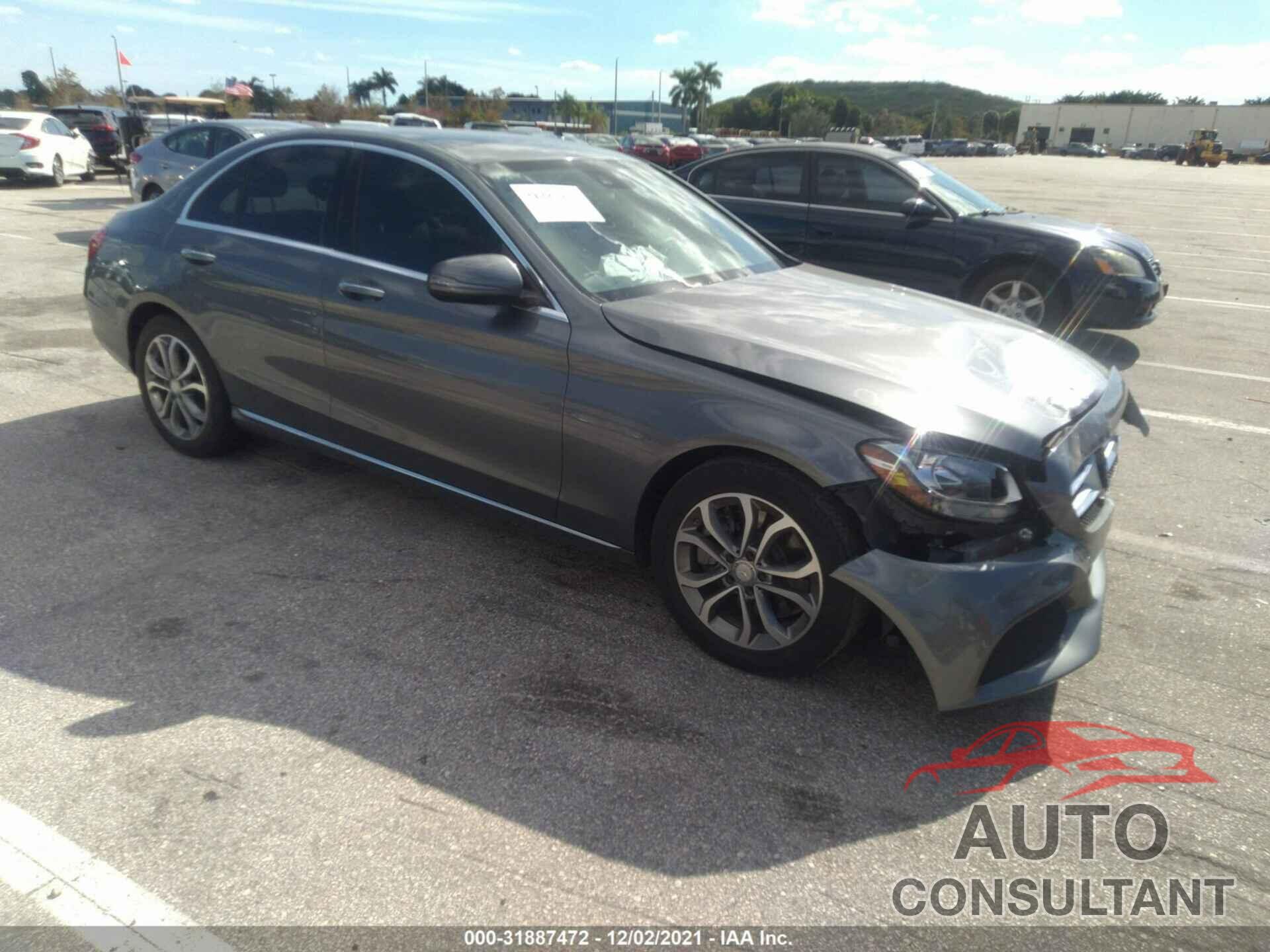MERCEDES-BENZ C-CLASS 2017 - 55SWF4JB9HU209345