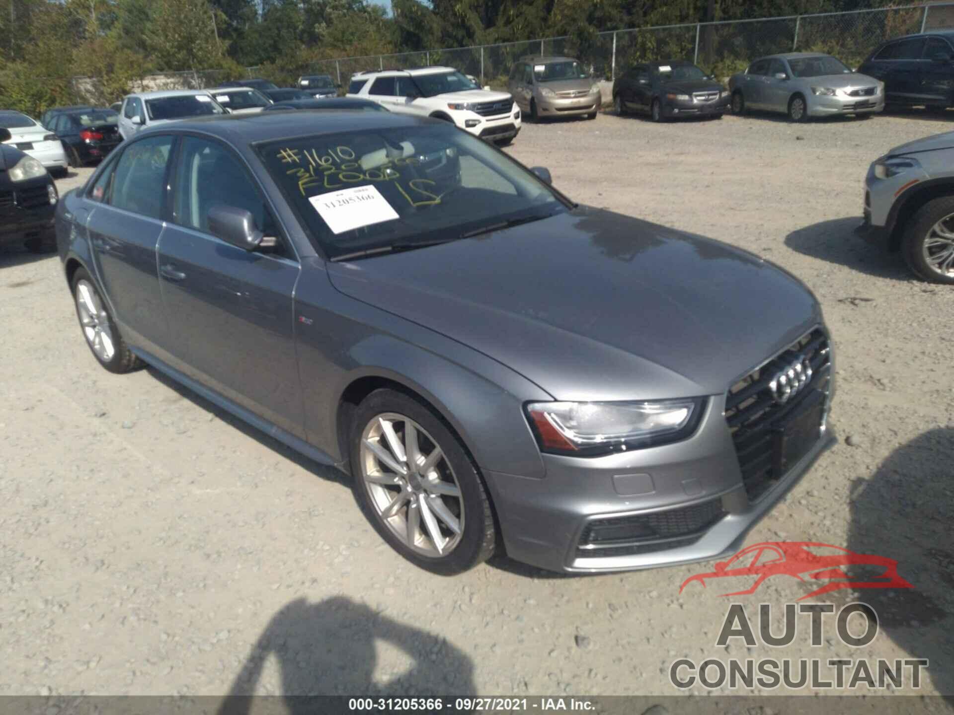 AUDI A4 2016 - WAUDFAFLXGN006860