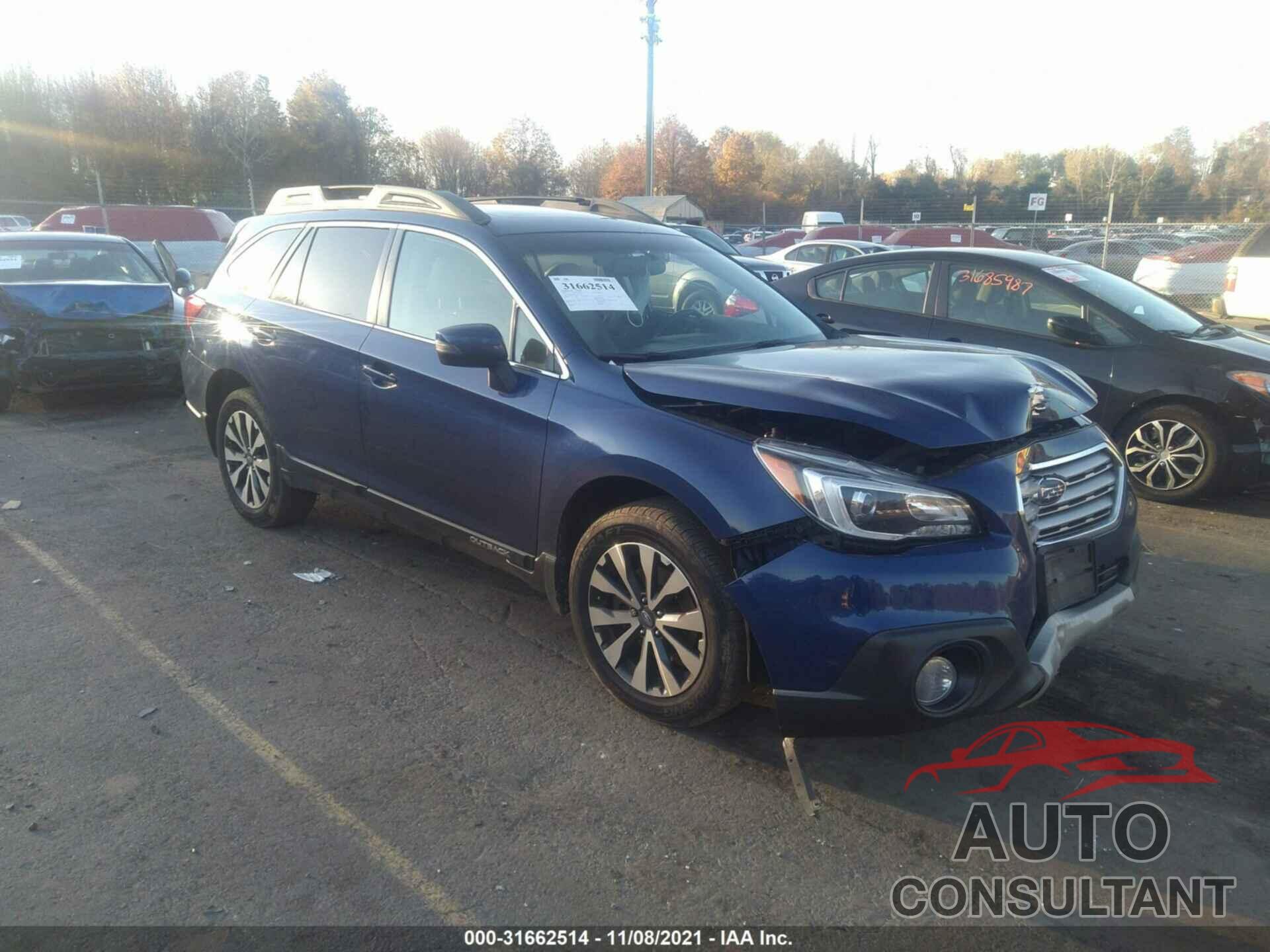 SUBARU OUTBACK 2017 - 4S4BSAKC1H3277374