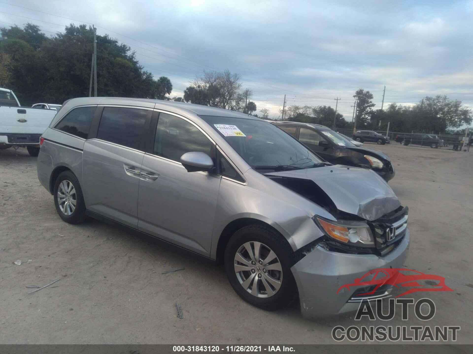 HONDA ODYSSEY 2016 - 5FNRL5H37GB054207