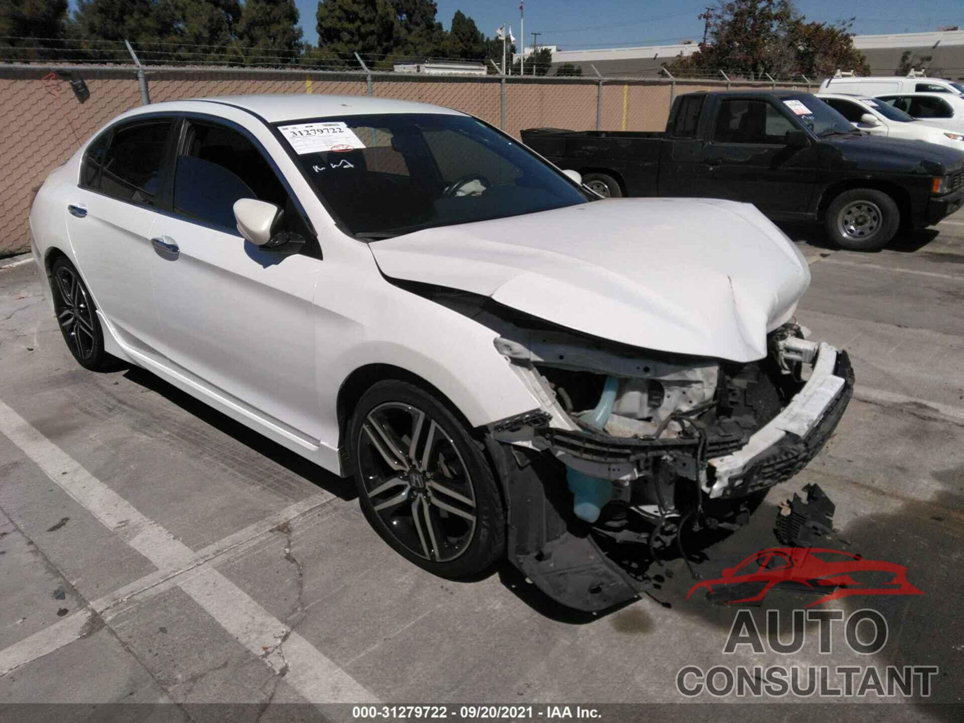 HONDA ACCORD SEDAN 2016 - 1HGCR2F53GA128238