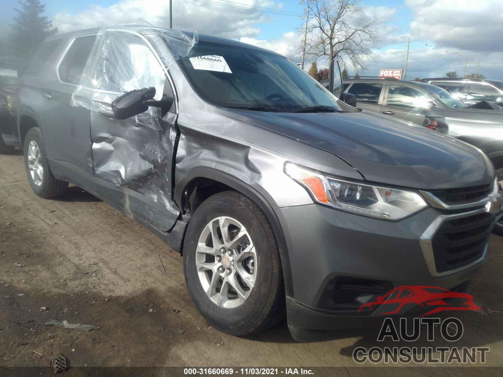 CHEVROLET TRAVERSE 2021 - 1GNERFKW2MJ245616
