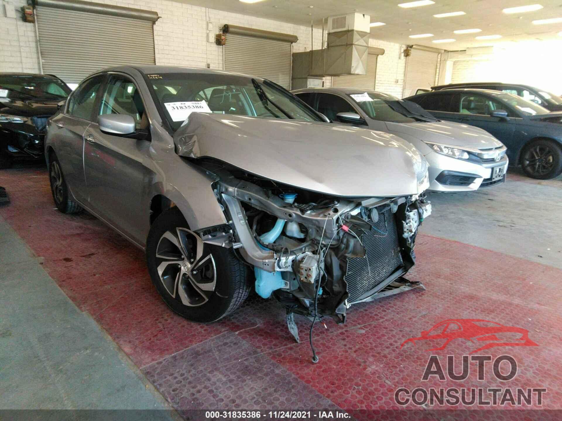 HONDA ACCORD SEDAN 2016 - 1HGCR2F39GA092294