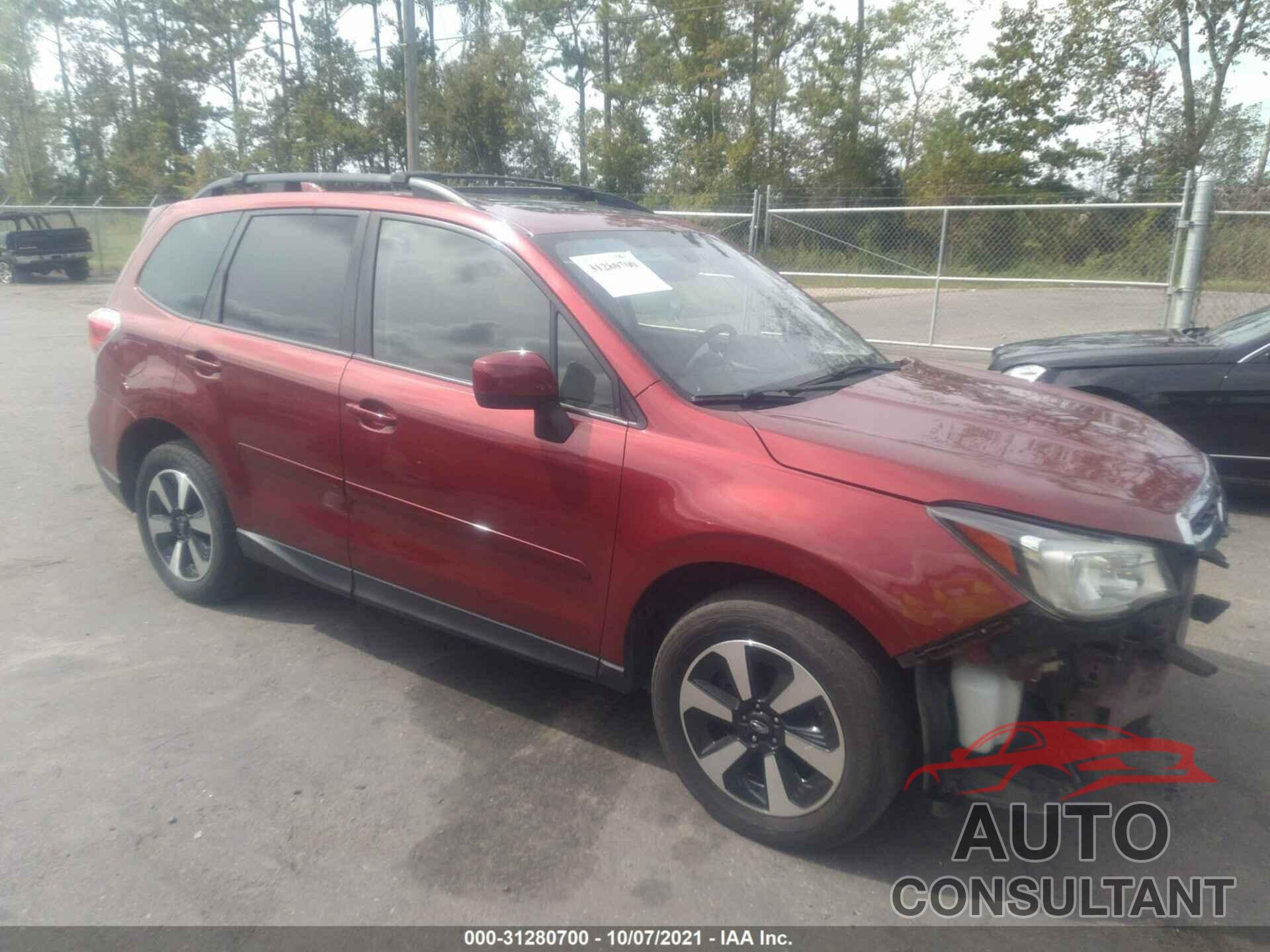 SUBARU FORESTER 2017 - JF2SJAGC3HH452485
