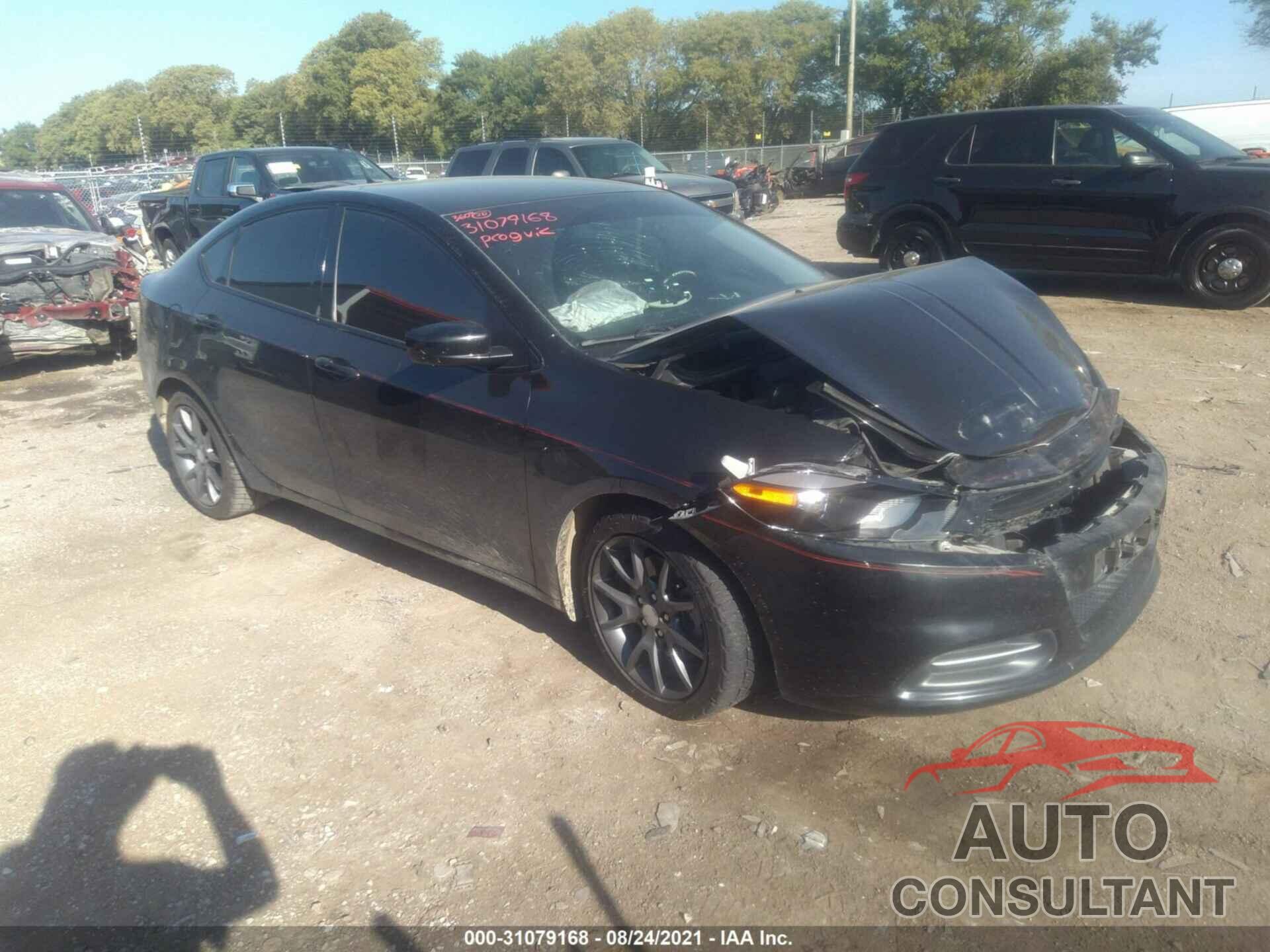 DODGE DART 2016 - 1C3CDFAA5GD712118