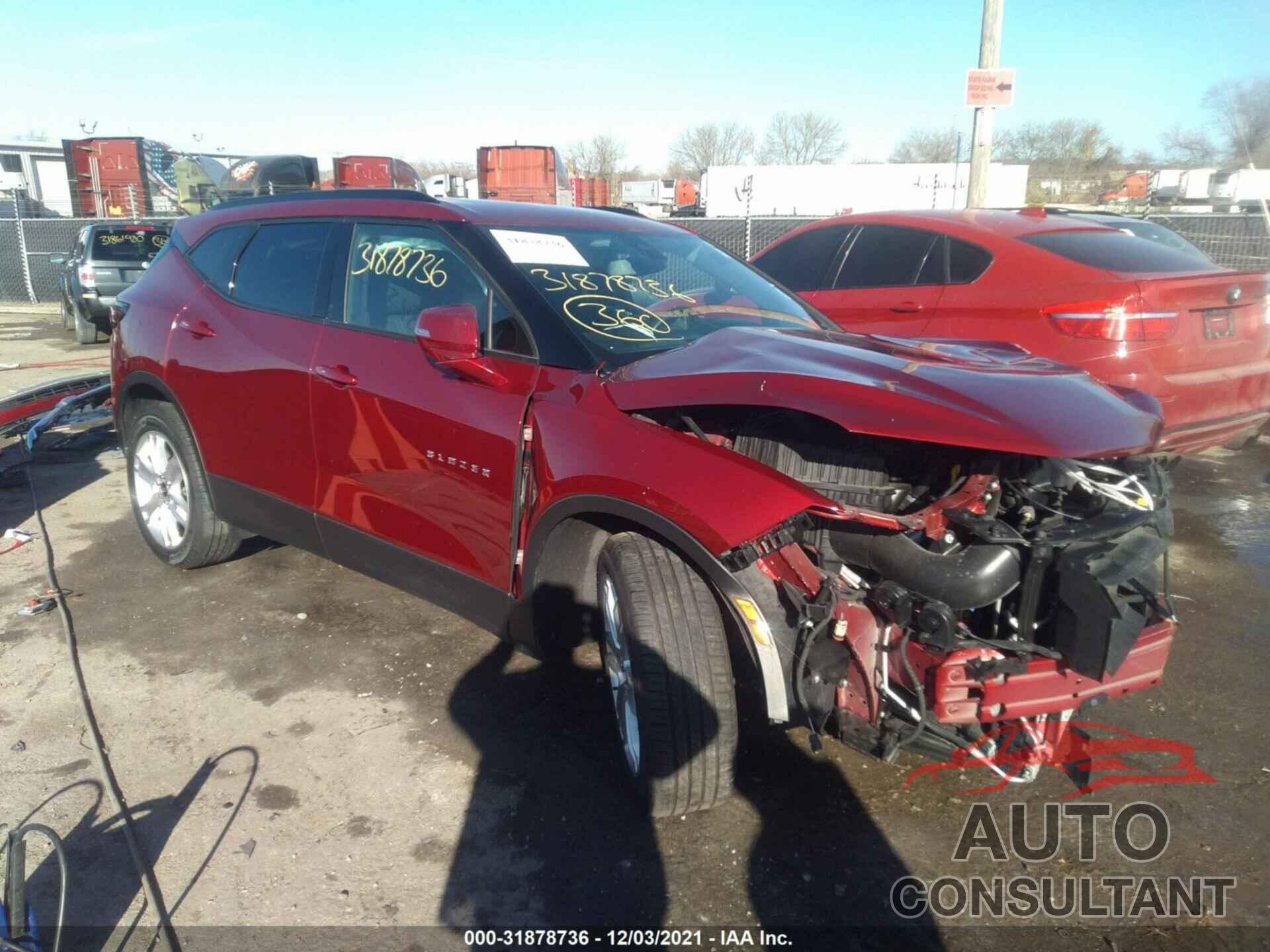 CHEVROLET BLAZER 2021 - 3GNKBHRS8MS521379