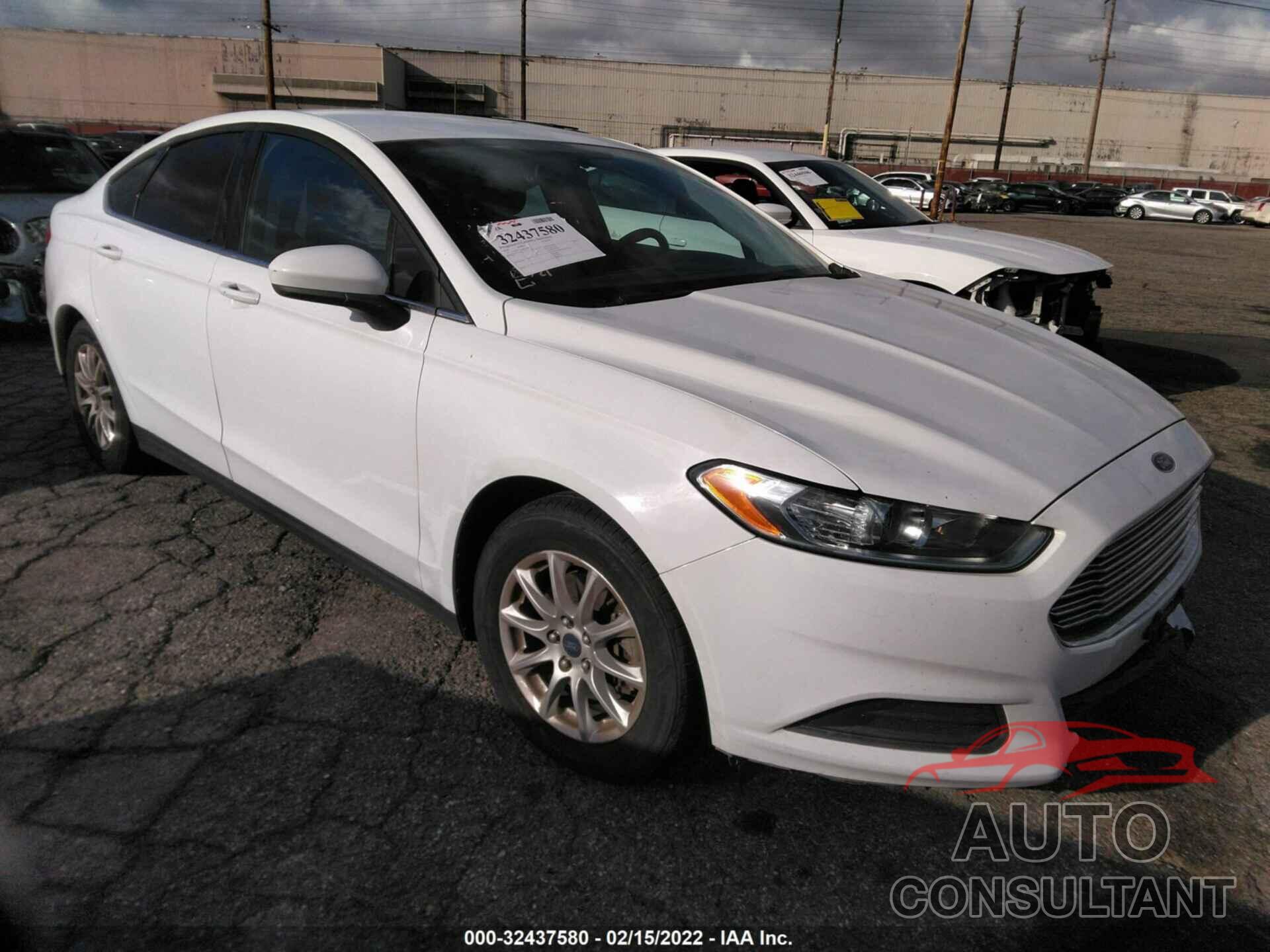 FORD FUSION 2016 - 3FA6P0G7XGR323464