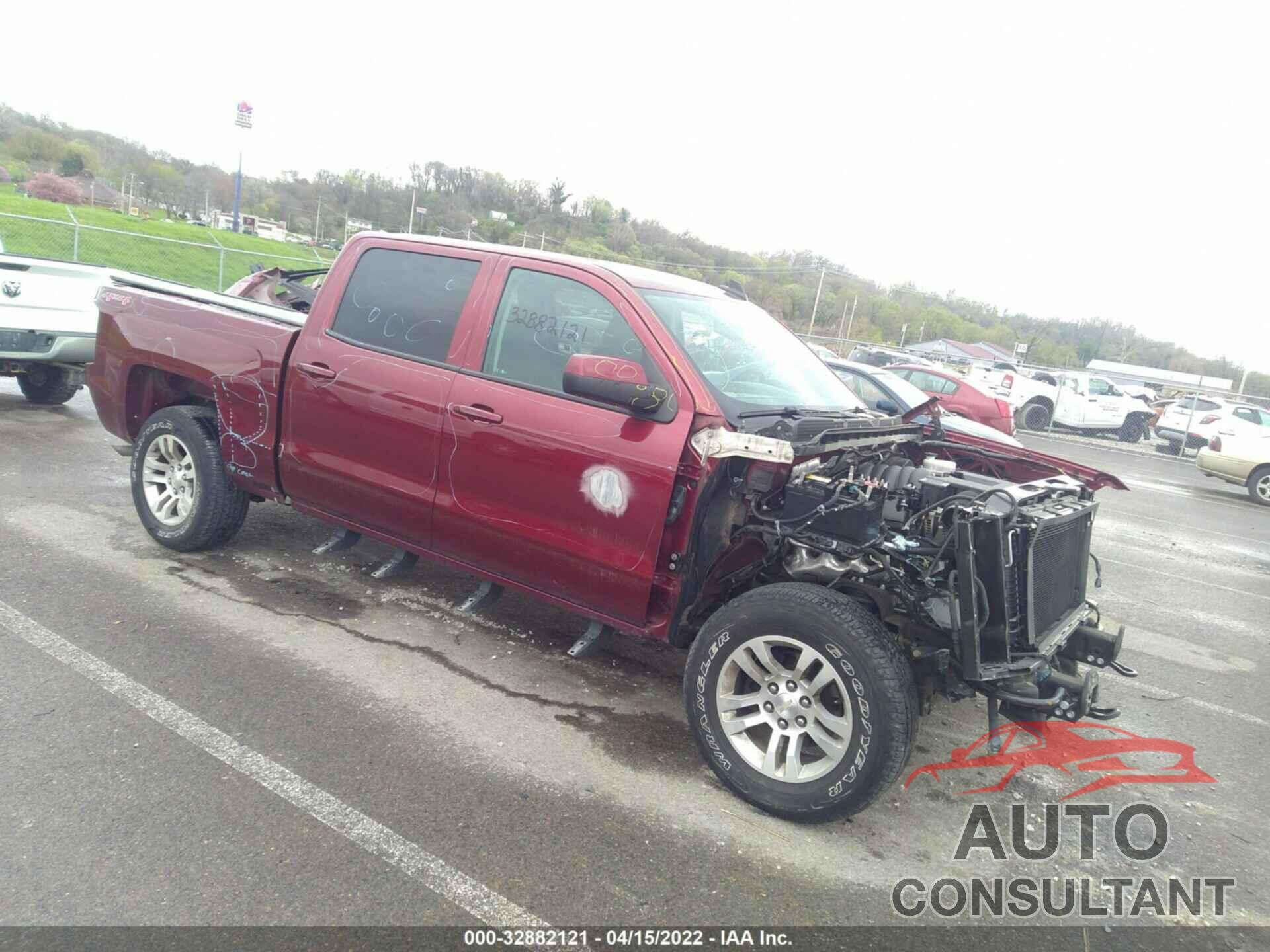 CHEVROLET SILVERADO 1500 2017 - 3GCUKRECXHG202239