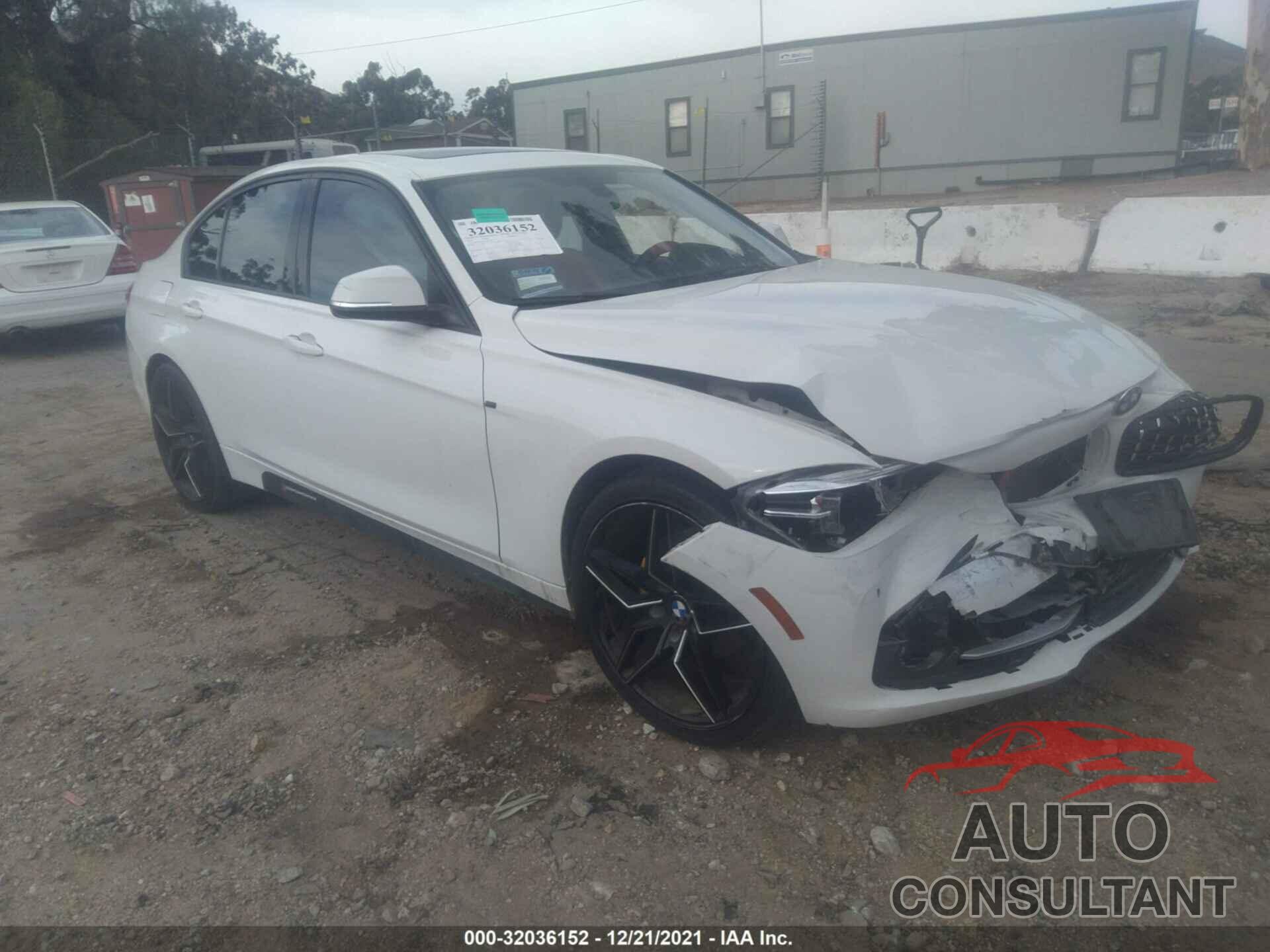 BMW 3 SERIES 2016 - WBA8E9G54GNT46721