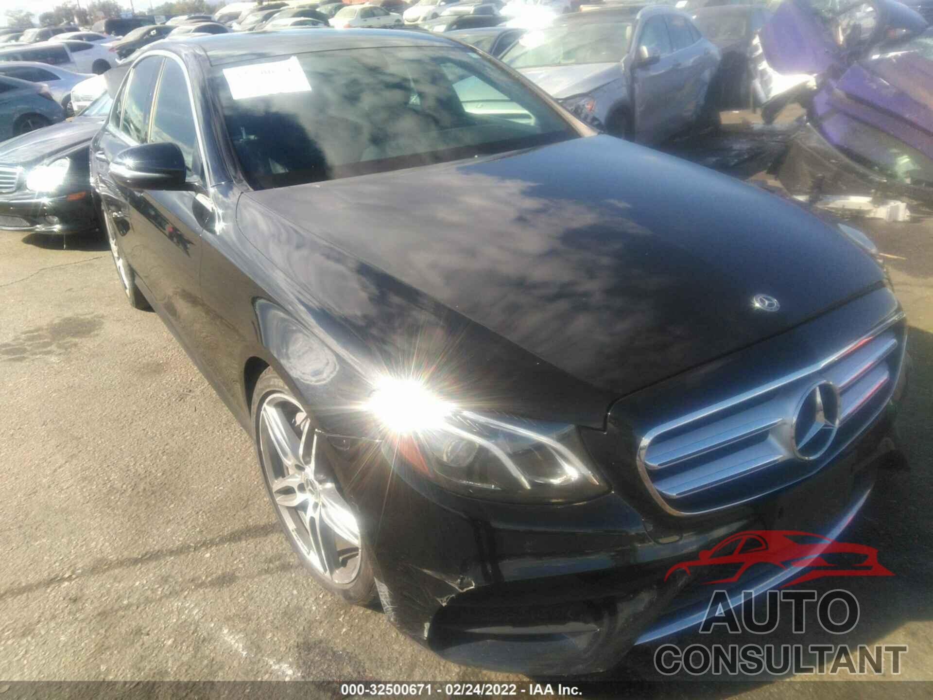 MERCEDES-BENZ E-CLASS 2019 - WDDZF4JB5KA682194
