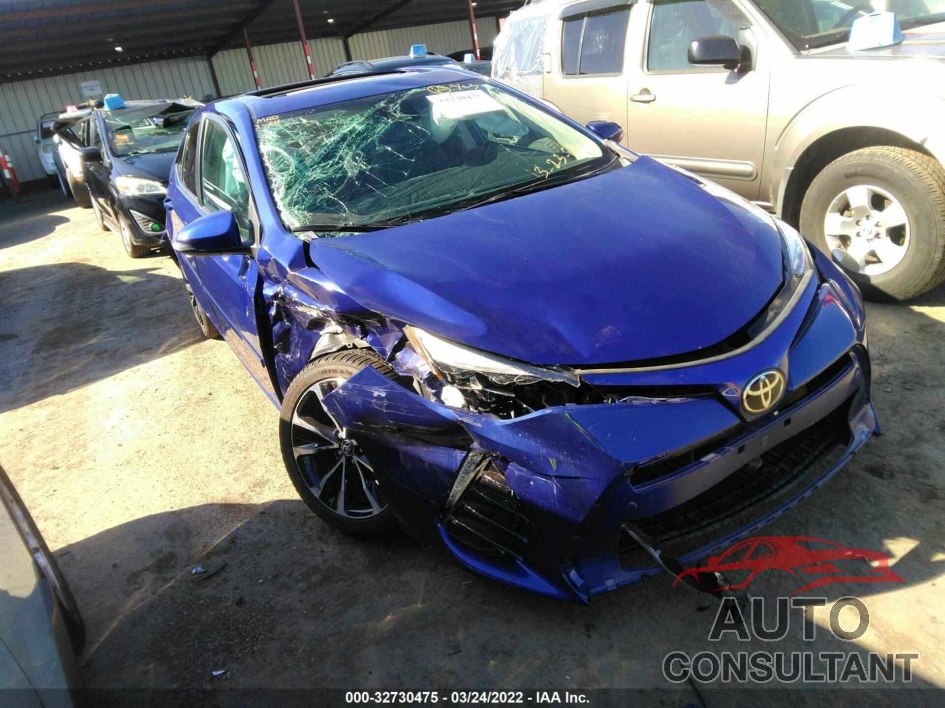 TOYOTA COROLLA 2017 - 5YFBURHE8HP700481