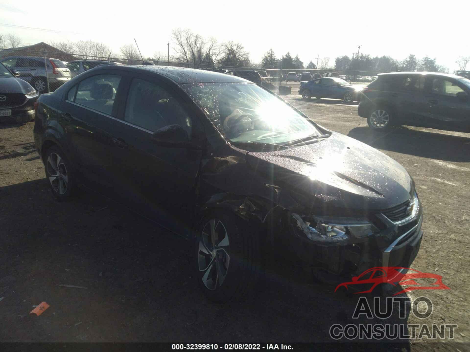 CHEVROLET SONIC 2020 - 1G1JF5SB9L4113837