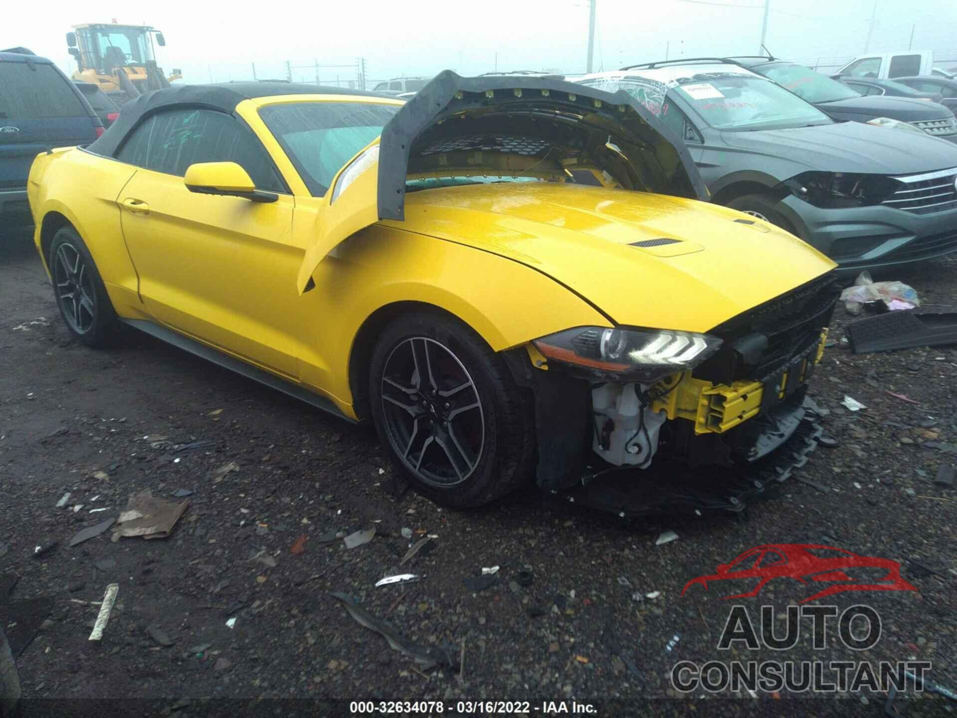 FORD MUSTANG 2018 - 1FATP8UH1J5124781