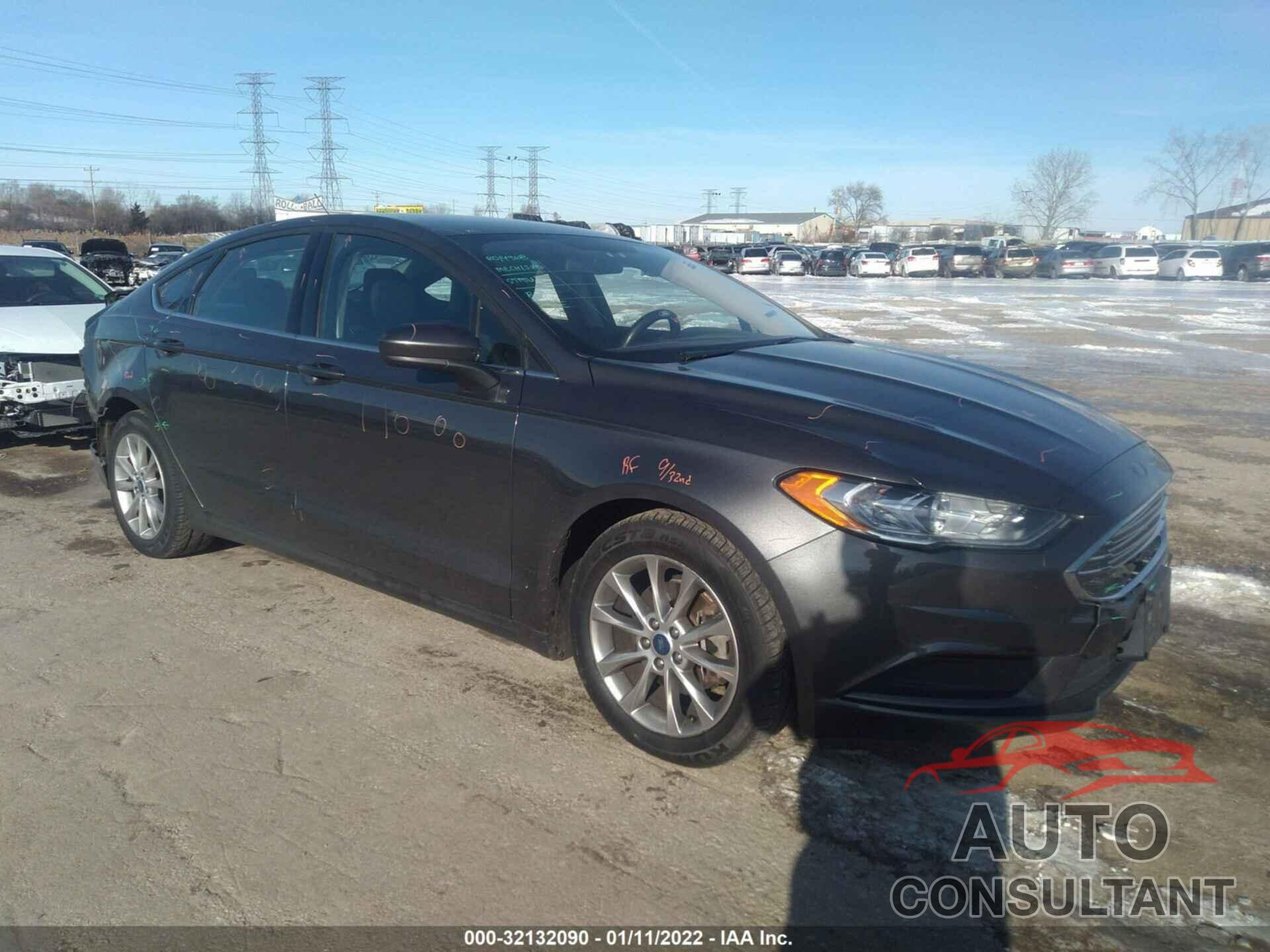 FORD FUSION 2017 - 3FA6P0HDXHR126641
