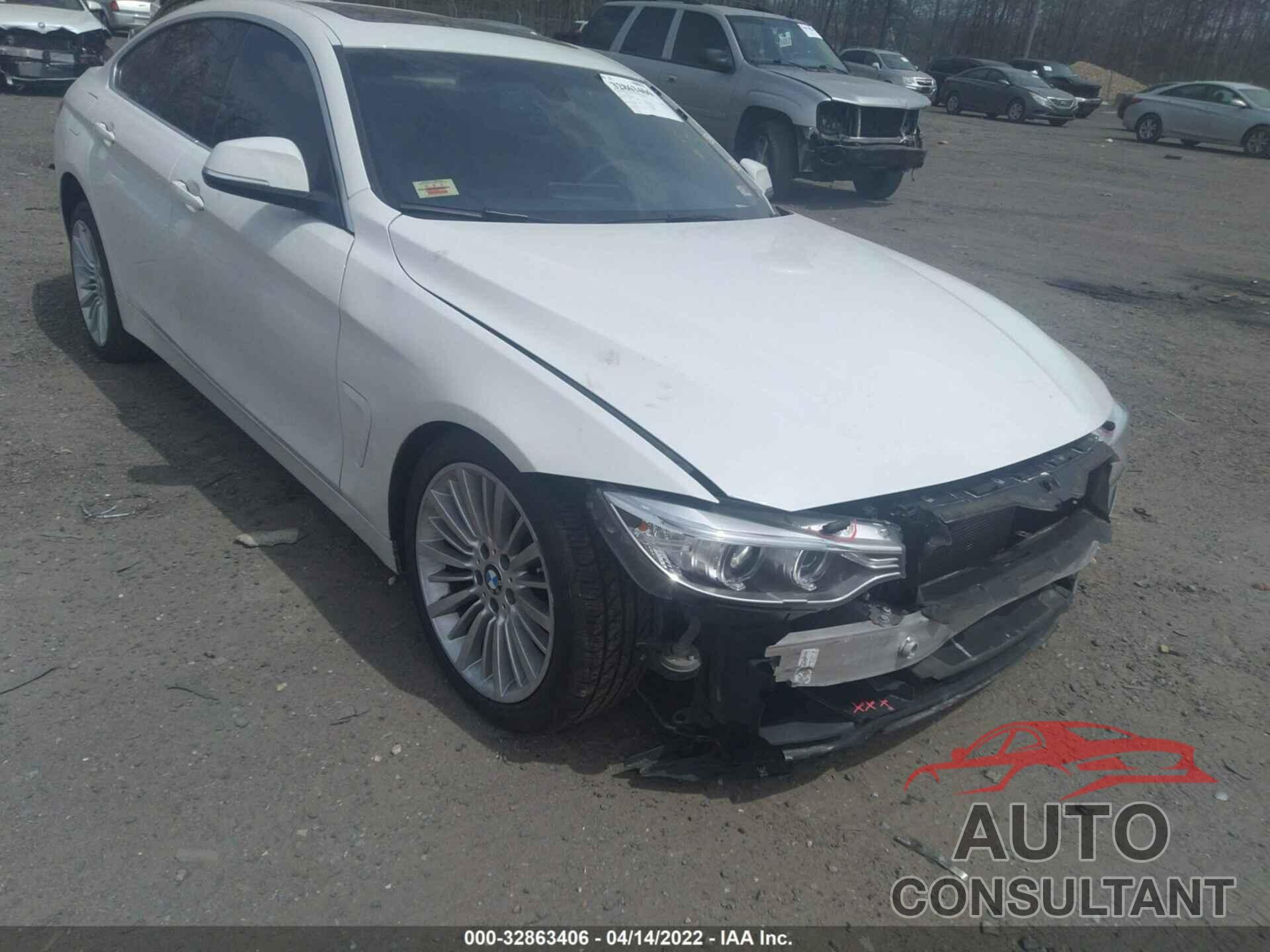 BMW 4 SERIES 2016 - WBA4C9C58GG139215