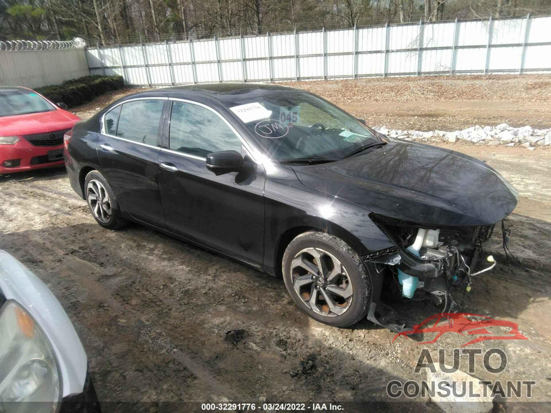 HONDA ACCORD SEDAN 2016 - 1HGCR3F80GA001107